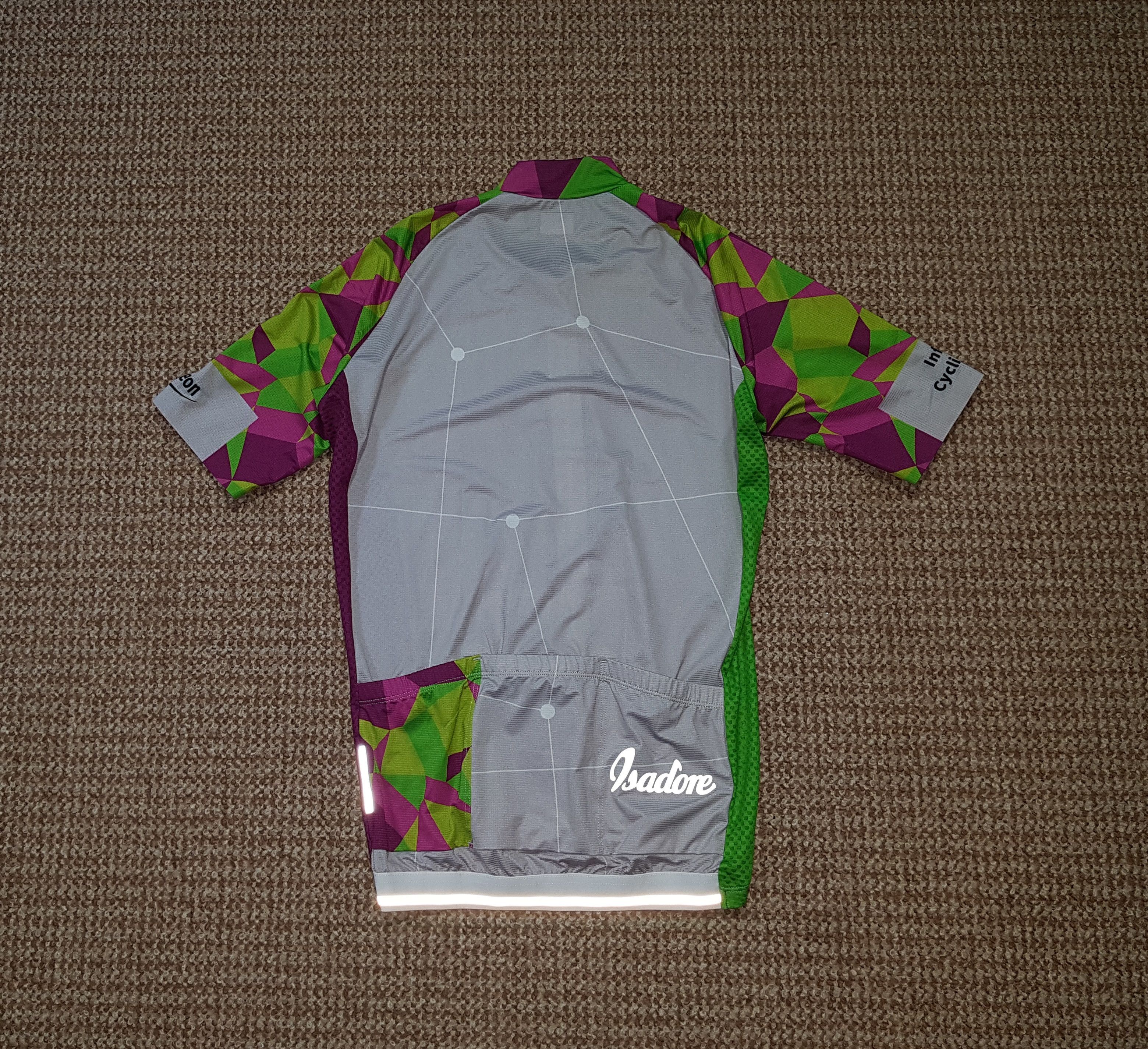 Other Isadore Men's Full Zip Cycling Jersey sz M Size US M / EU 48-50 / 2 - 3 Thumbnail