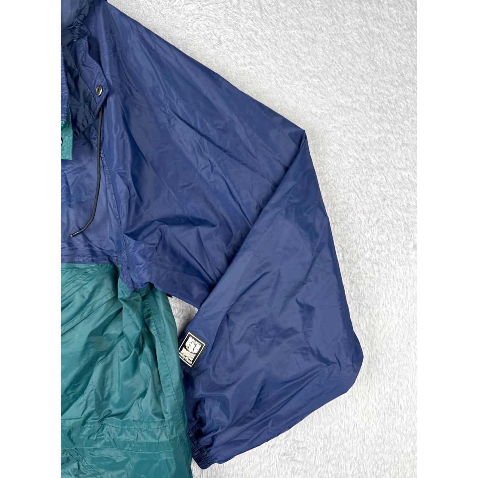 Helly Hansen Helly Hansen Jacket Womens Small Blue Green Waterproof Breathable Hood Rain Wind Full Zip Size S / US 4 / IT 40 - 4 Thumbnail