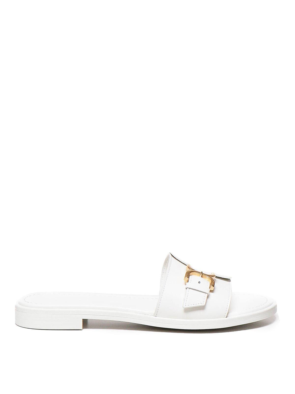 oc11z0625 Marcie Sandals in White