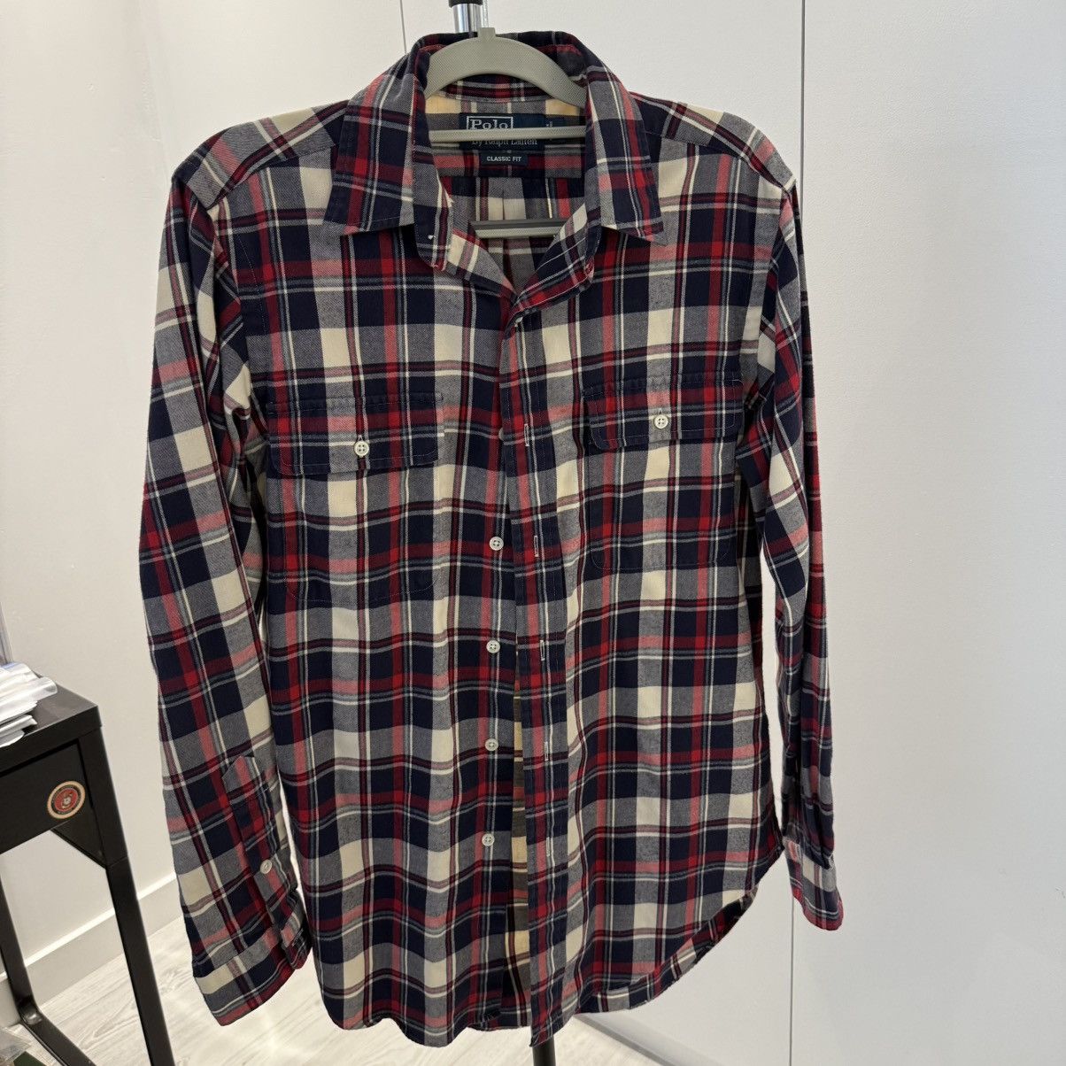 Polo Ralph Lauren Flannel Navy/Red/White Size US S / EU 44-46 / 1 - 2 Thumbnail