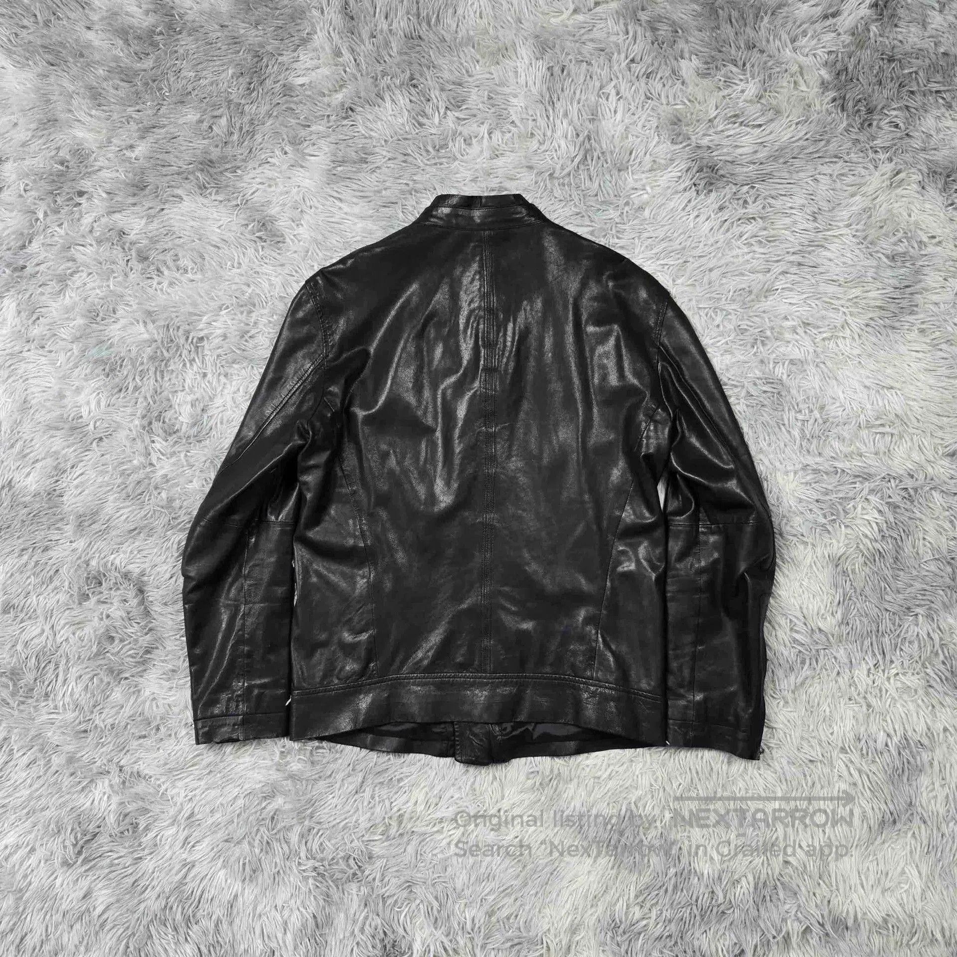 Emporio Armani empodio armani leather jacket for sale. Size US M / EU 48-50 / 2 - 2 Thumbnail