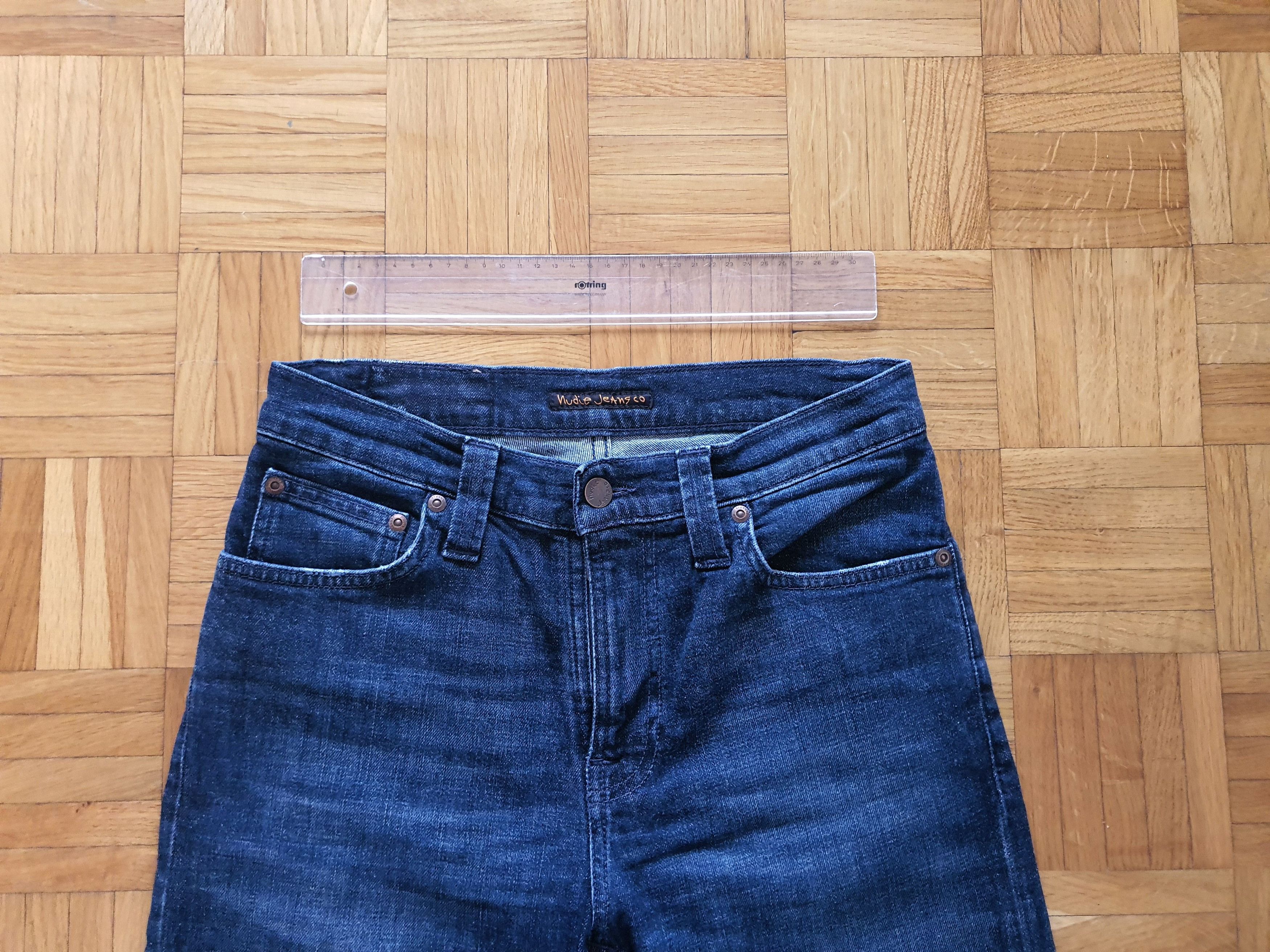Nudie Jeans HIGH KAI (D0076) - Slim Fit Jeans - Unisex - W29 L28 (29x28) Size US 29 - 3 Thumbnail