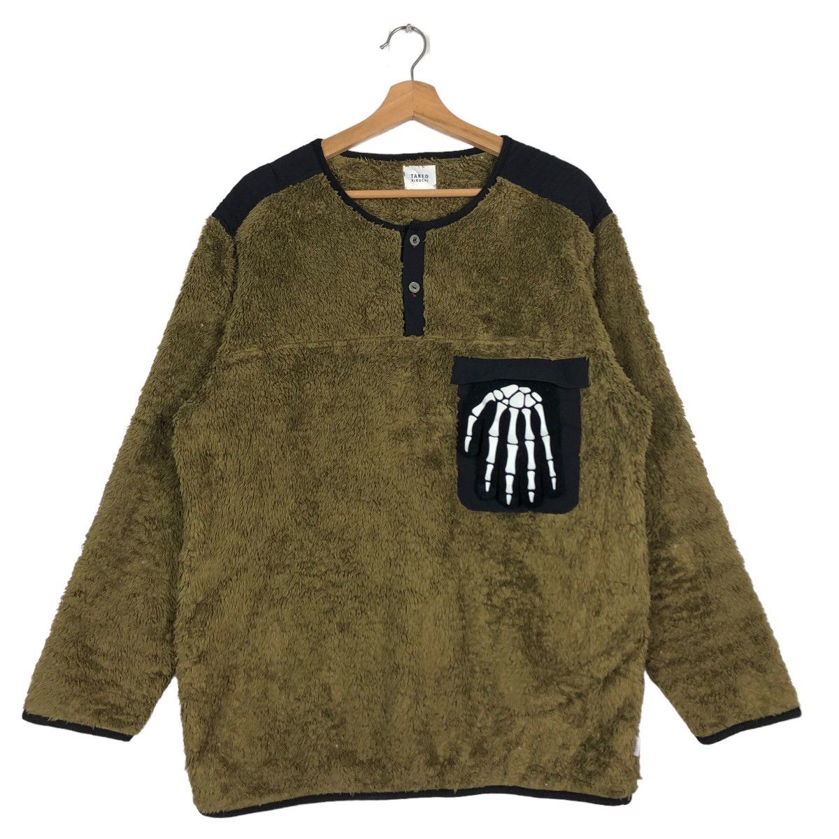 Japanese Brand 🔥90’s Fleece Sherpa Jacket Takeo Kikuchi Japan Size US L / EU 52-54 / 3 - 2 Thumbnail