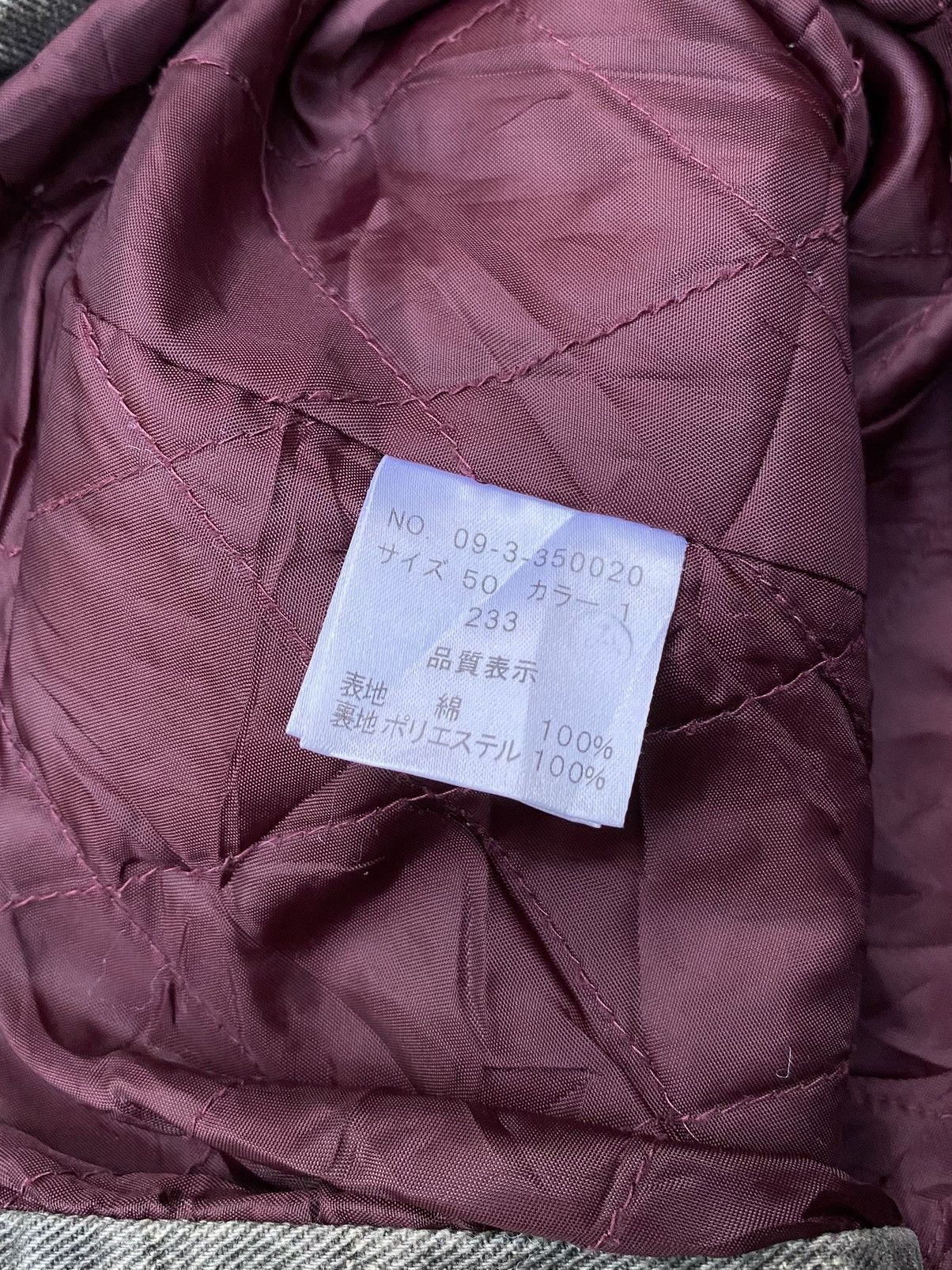 If Six Was Nine JAPANESE BRAND NICOLE HIDE AWAY JACKET Size US L / EU 52-54 / 3 - 4 Thumbnail