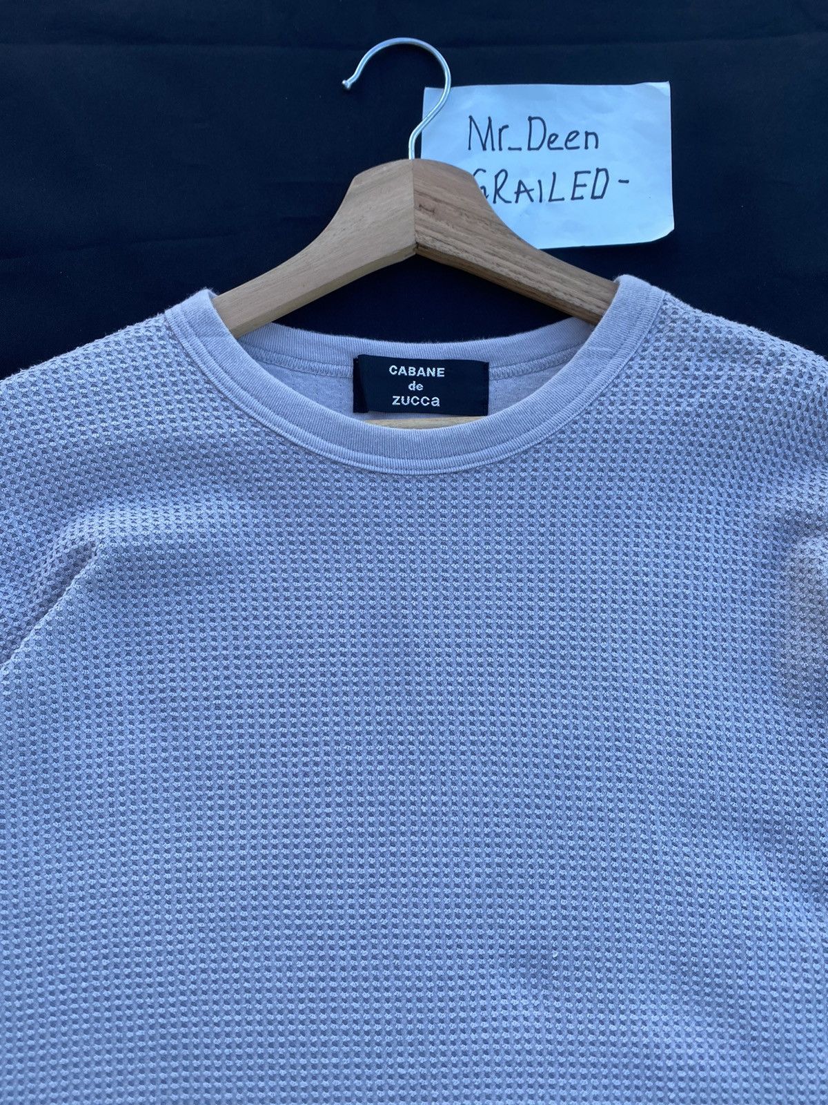 CABANE de ZUCCa Rare Cabane de Zucca by Issey Miyake Waffle Tshirt Size US XXL / EU 58 / 5 - 1 Thumbnail
