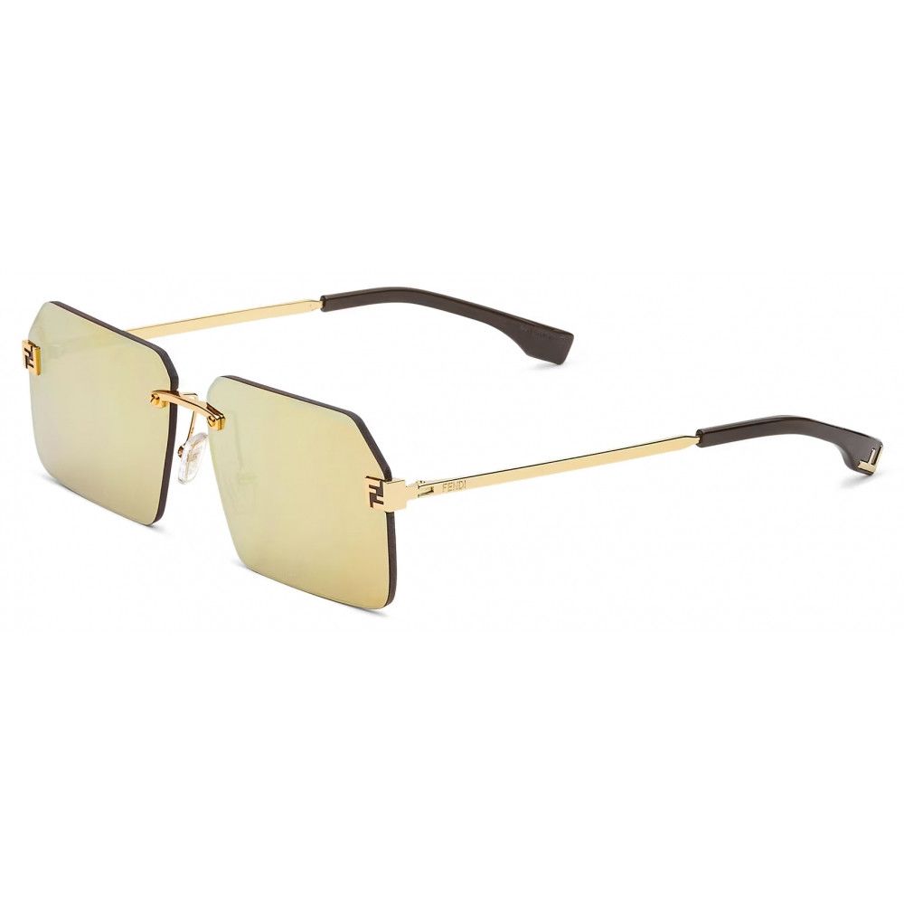 Fendi o1loc1c0824 Size: OS / Sky Sunglasses in Gold Size ONE SIZE - 1 Thumbnail