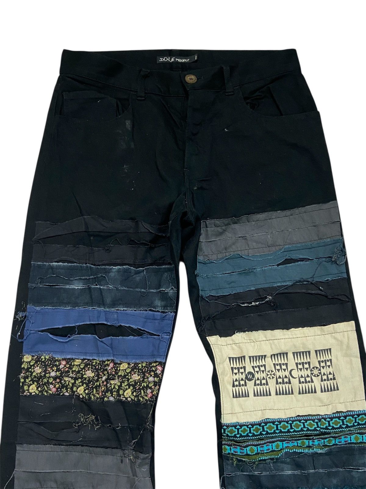 Japanese Brand DO-LE Project Scab Japanese Longpants Size US 29 - 2 Thumbnail