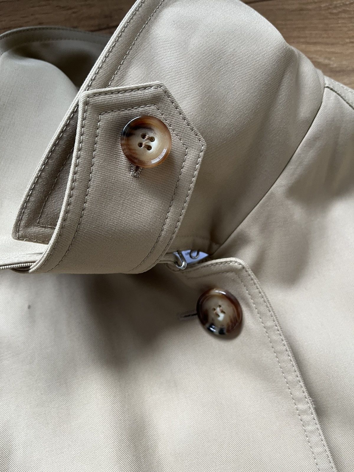 Burberry Burberry Honey Beige Car Coat Size 6 Oversize Size S / US 4 / IT 40 - 2 Thumbnail