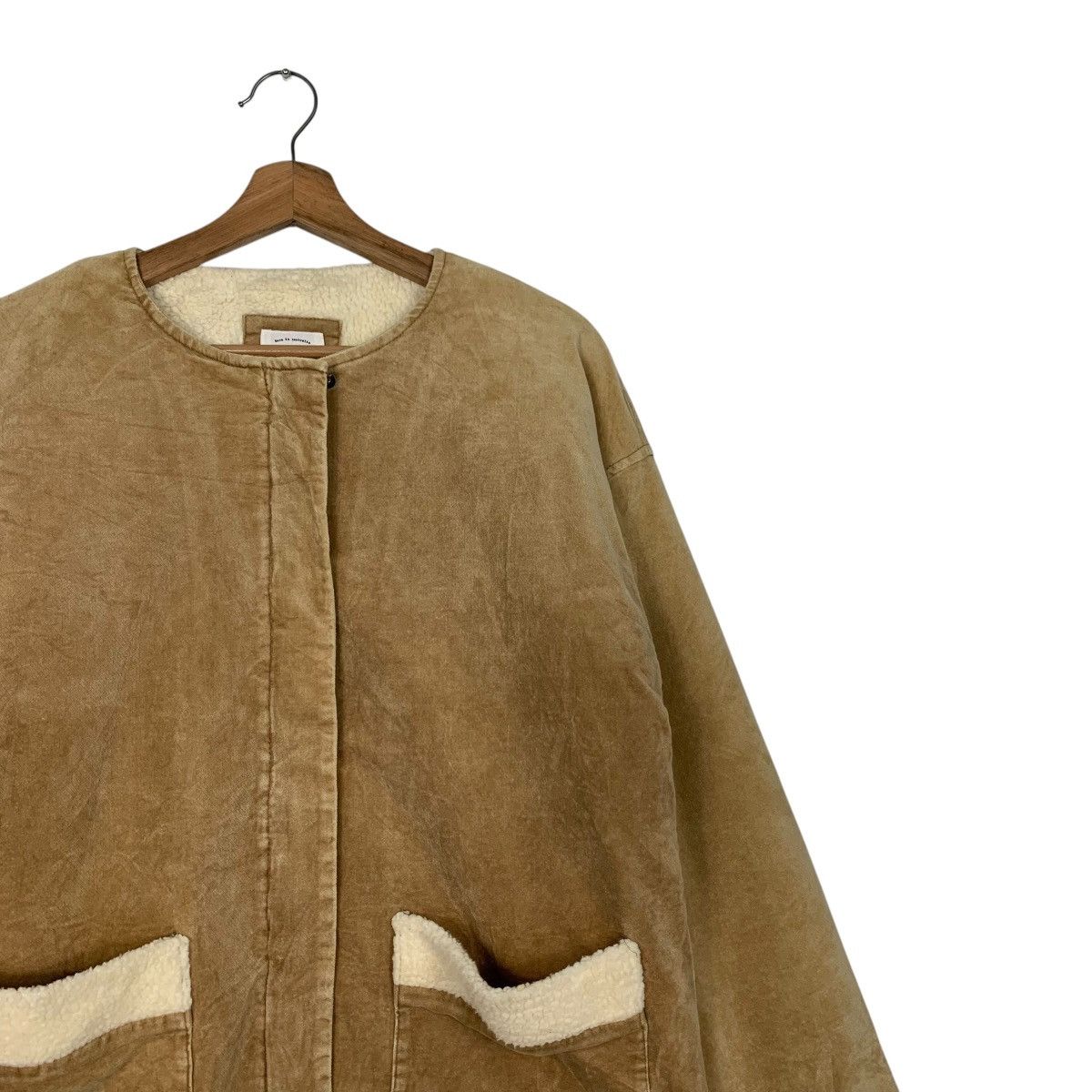 Billabong BILLABONG Collarless Velour Jacket #2719-C122 Size US M / EU 48-50 / 2 - 5 Thumbnail