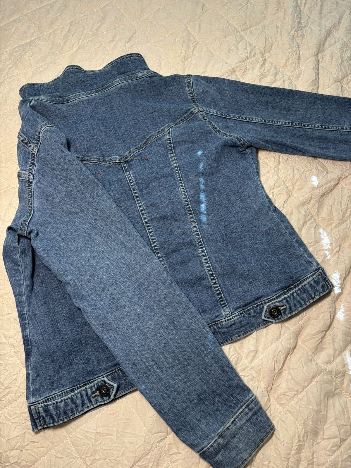 Wrangler Wrangler Authentic Denim Jacket Size L / US 10 / IT 46 - 3 Thumbnail