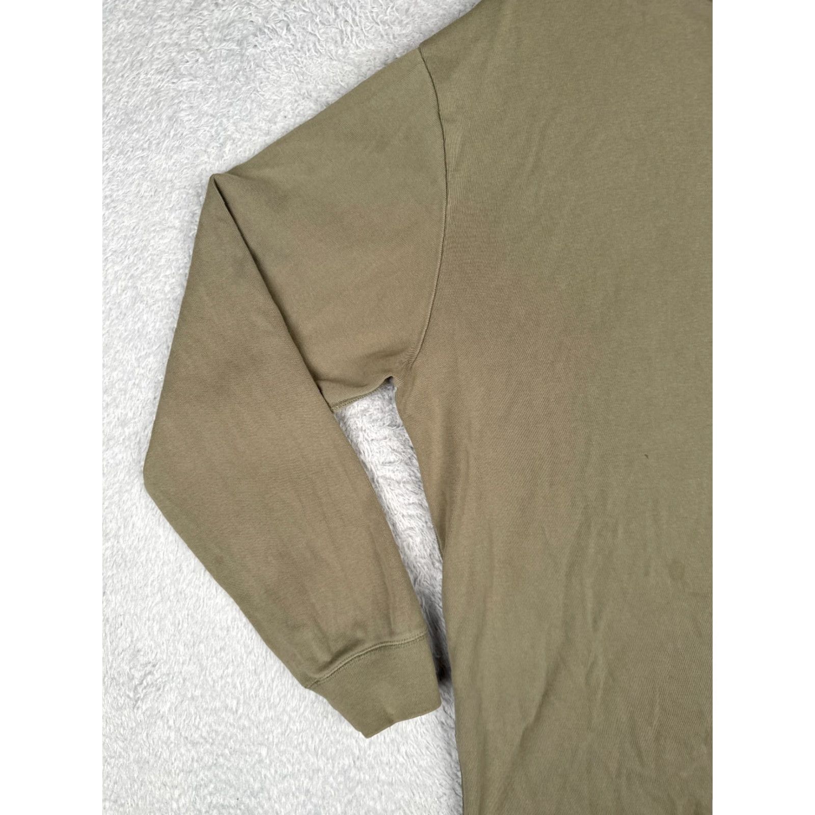 Ralph Lauren VINTAGE Ralph Lauren Shirt Men XL Green Cotton Knit Turtle Neck Logo Embroidered Size US XL / EU 56 / 4 - 3 Thumbnail