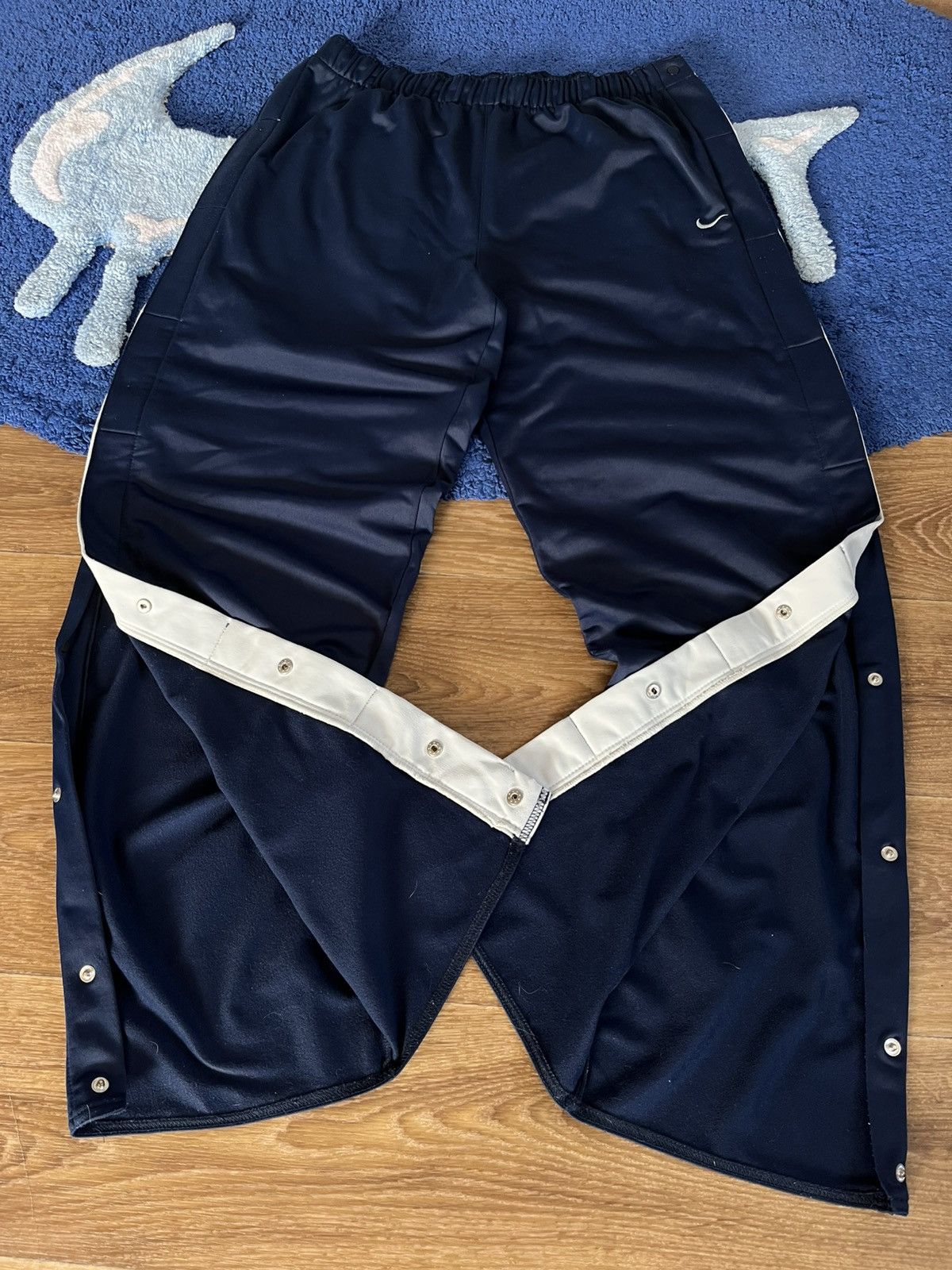 Nike Vintage Nike Track Pants Ankle Zip Mini Swoosh Drawstring Size US 36 / EU 52 - 1 Thumbnail