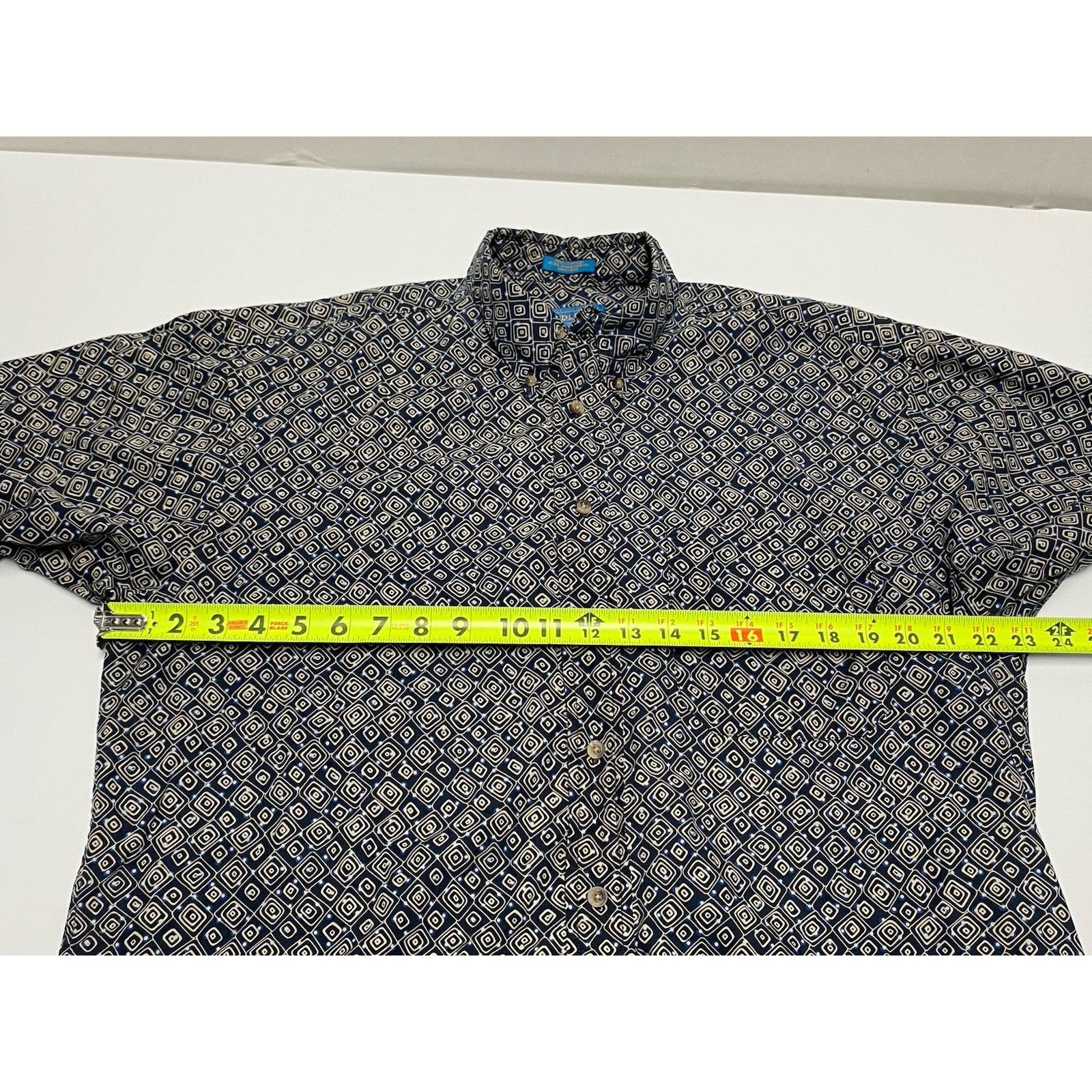 Pendleton PENDLETON Cotton Short Sleeve Blue&White Mens Size Medium Size US M / EU 48-50 / 2 - 4 Thumbnail