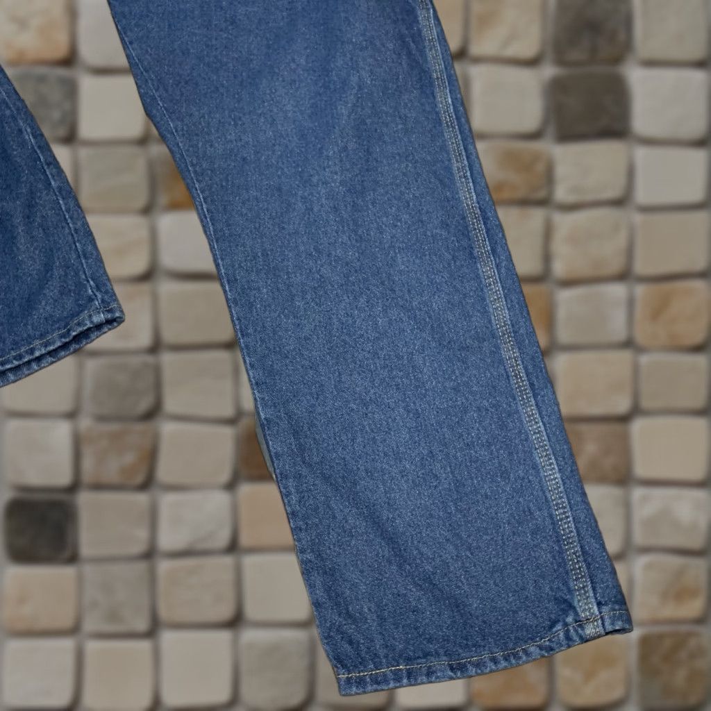 Red Kap Red Kap Carpenter Jeans Mens 42 x 30 Pants Workwear Hammer Loop Pockets Blue 42 Regular Mens Size US 42 / EU 58 - 1 Thumbnail