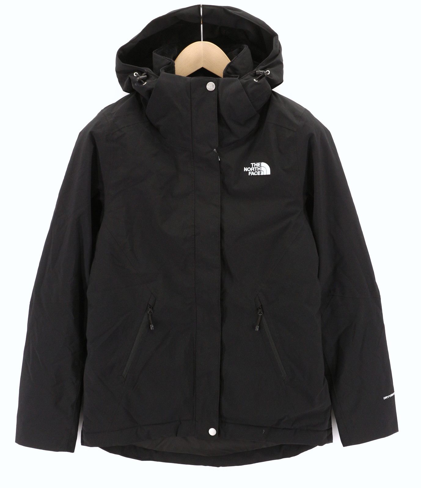 The North Face INLUX S Black Dryvent Lined Padded Hooded Jacket 79685 Size S / US 4 / IT 40 - 1 Thumbnail