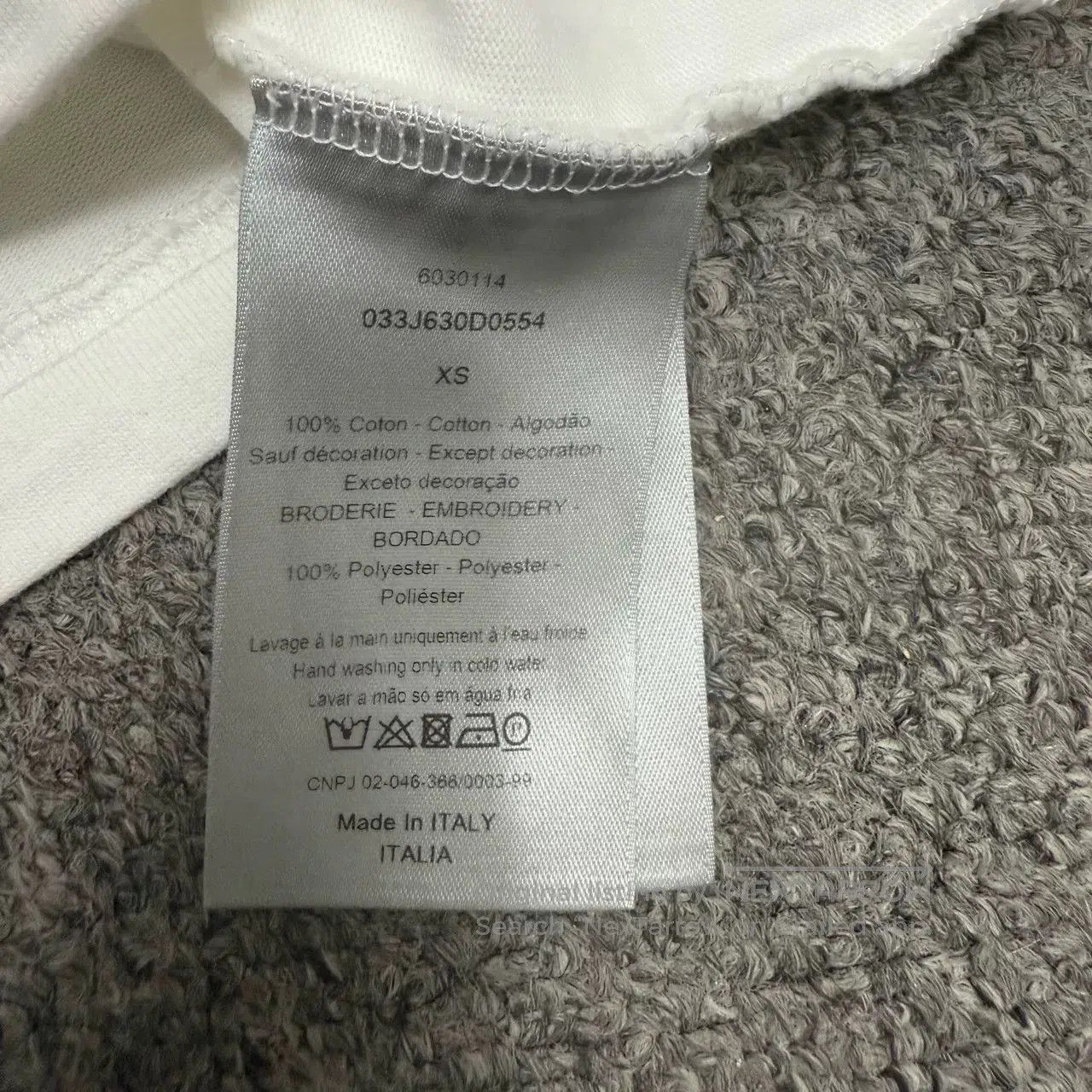 Dior dior embroidered logo stussy collaboration t-shirt. Size US XS / EU 42 / 0 - 4 Thumbnail