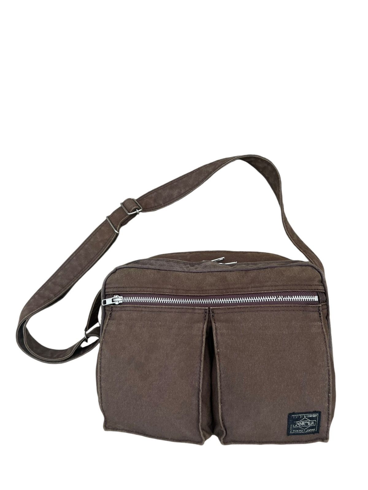 Porter Vintage Porter Yoshida Peel Off Coated PU Fade Muddy Bag Size ONE SIZE - 6 Thumbnail