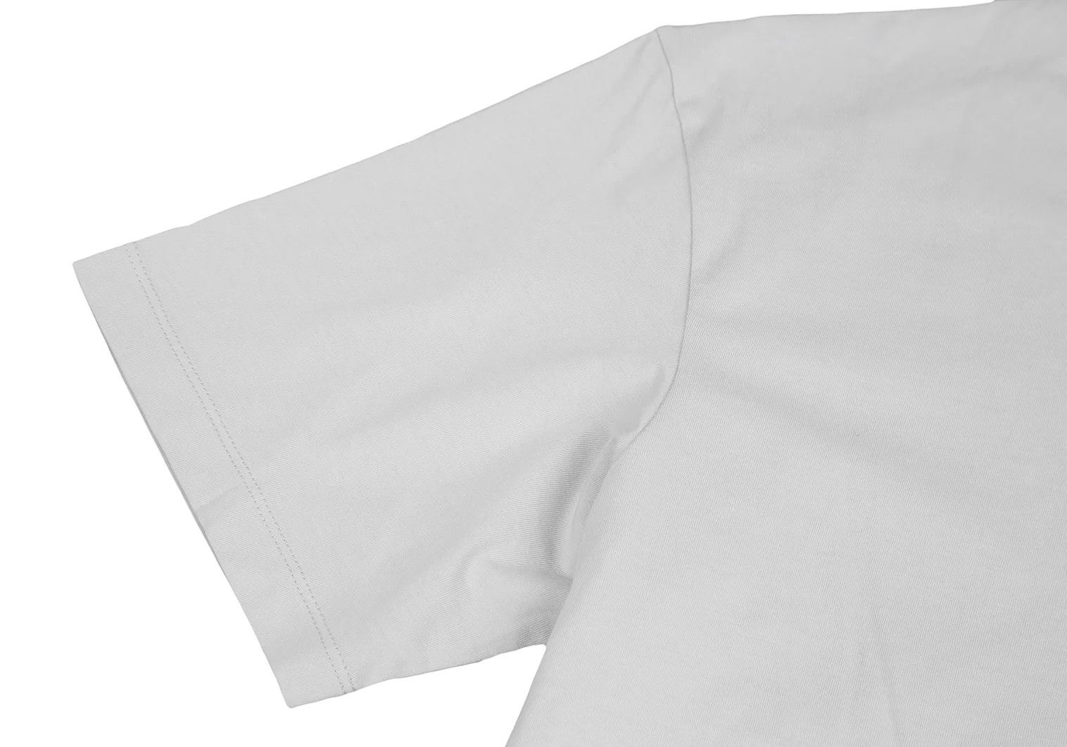 Issey Miyake Cotton Back Logo T-Shirt in Light Gray, Size 3 Size US L / EU 52-54 / 3 - 4 Thumbnail