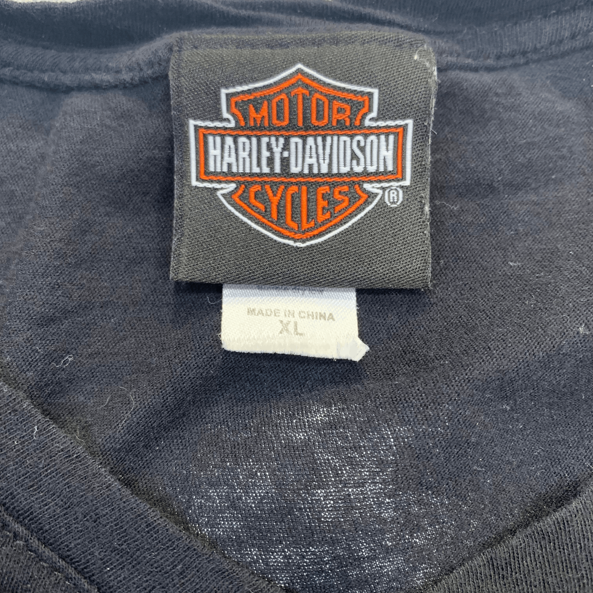 Harley Davidson Harley Davidson Waikiki Cropped Fitted V-Neck Tee | XL Size XL / US 12-14 / IT 48-50 - 3 Thumbnail