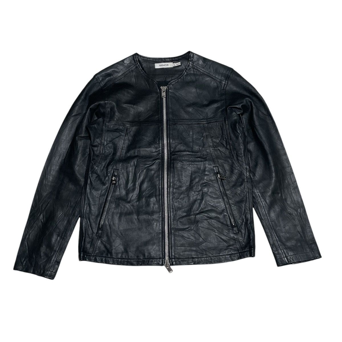 Nonnative Rider Blouson Cow Leather Jacket