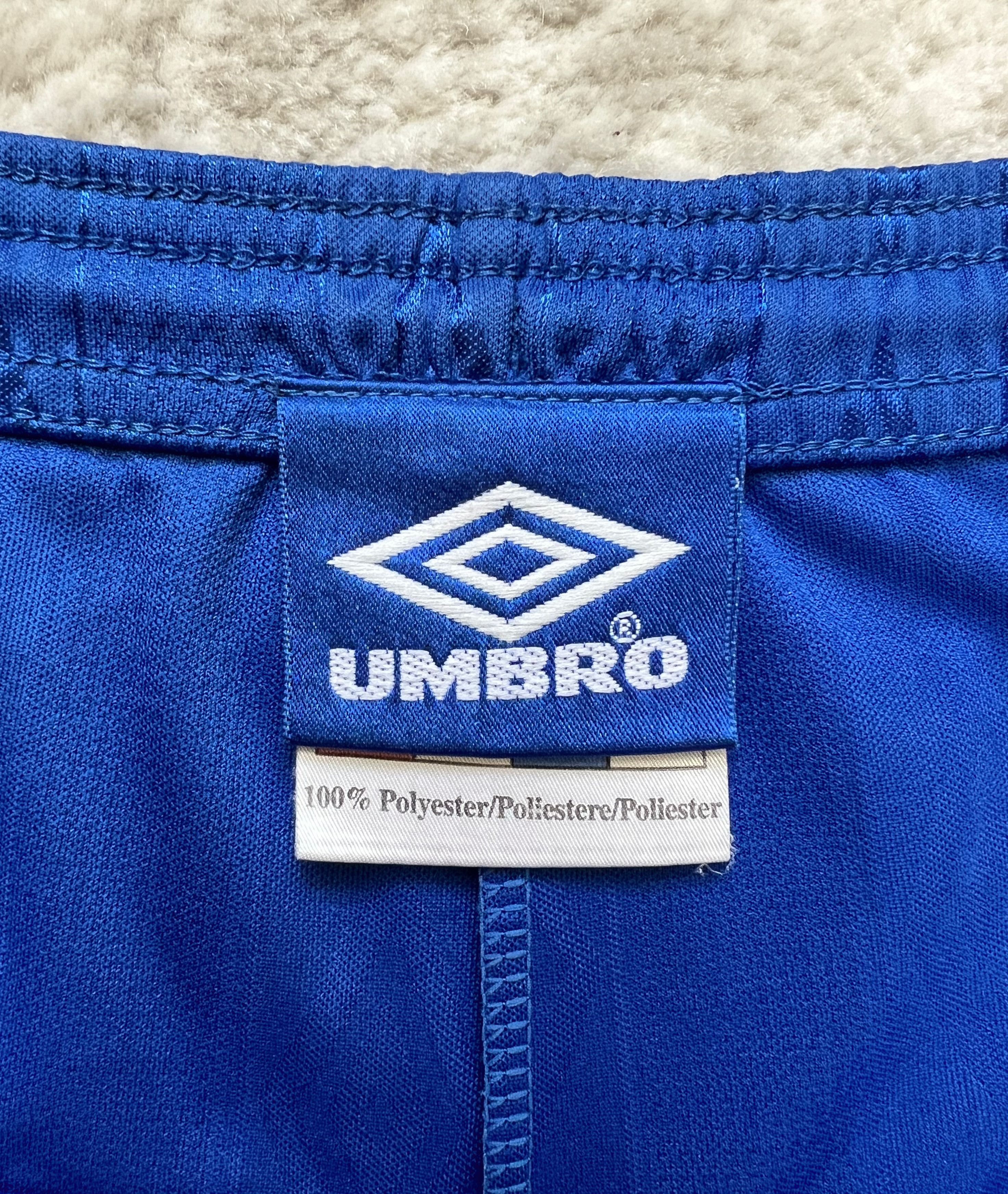 Umbro × Vintage Vintage Umbro Diamond Pattern Football Soccer Shorts Size US 36 / EU 52 - 14 Thumbnail