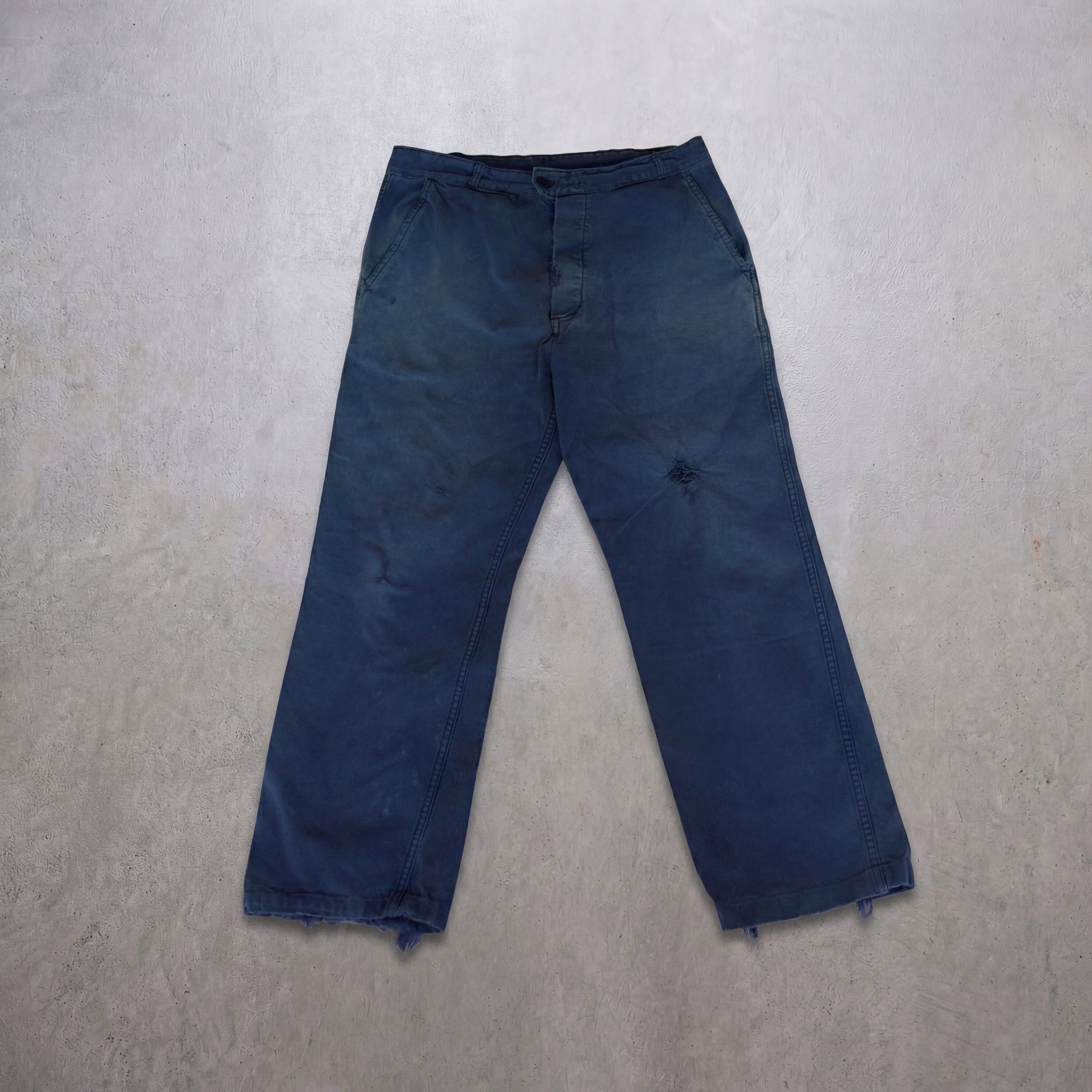 Vintage Vintage 50s French Workwear Pant Size US 30 / EU 46 - 1 Thumbnail