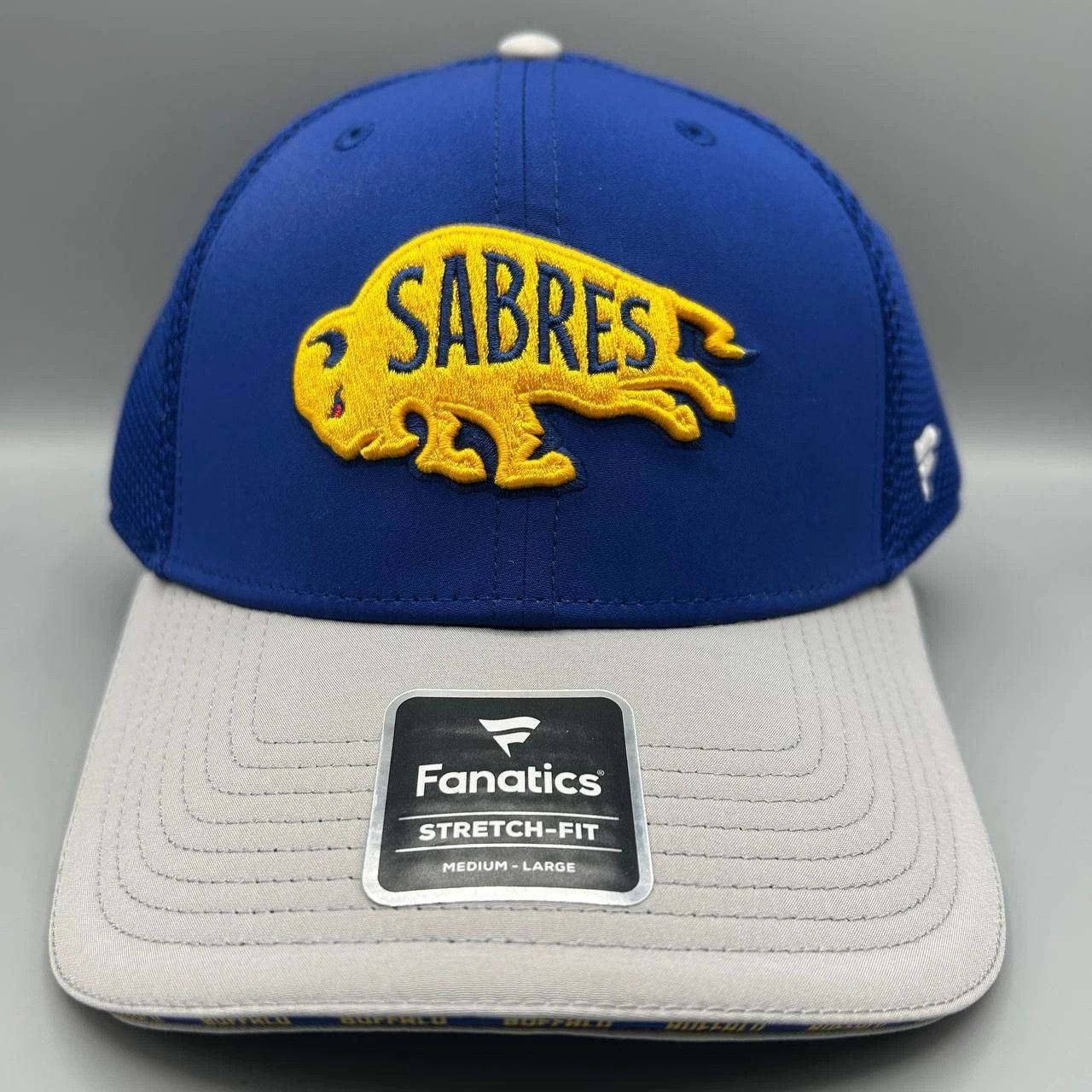 Other Buffalo Sabres Hat M-L Embroidered Fanatics Stretch Fitted Size ONE SIZE - 1 Thumbnail