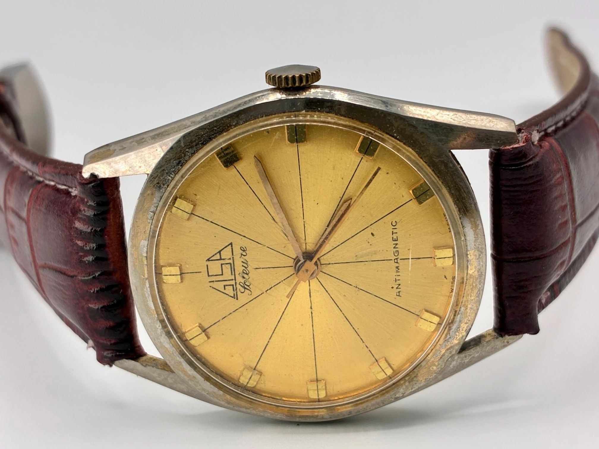 Other Gisa Soleure Vintage Antimagnetic Swiss Mechanical Watch Size ONE SIZE - 1 Thumbnail