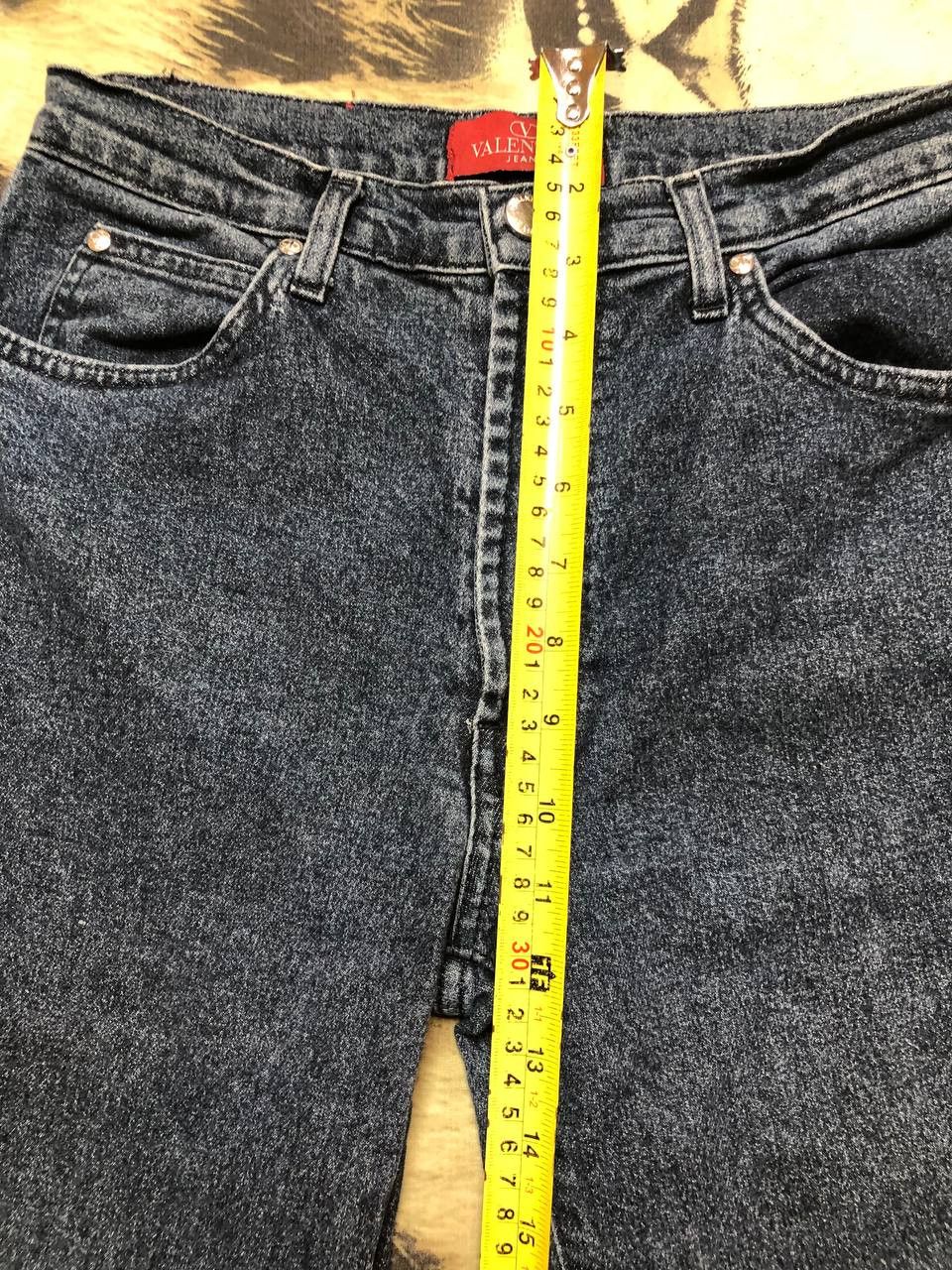 Valentino jeans crazy Y2K luxury Valentino logo vintage Denim pants Size US 31 - 16 Thumbnail