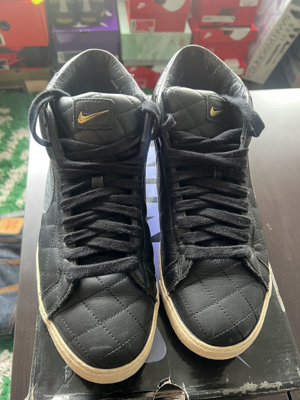 Nike 2006 Supreme x Nike Blazer size 9.5 Size US 9.5 / EU 42-43 - 9 Thumbnail