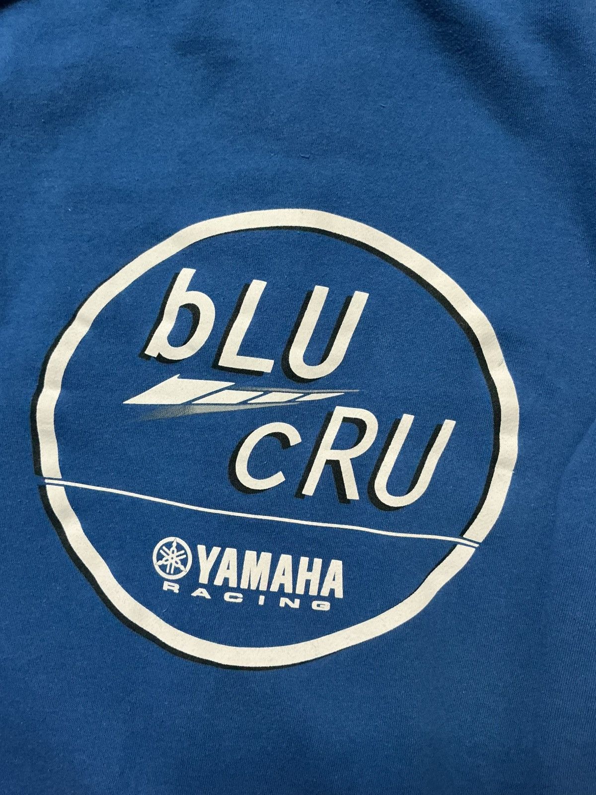 Yamaha Yamaha Racing Blu Cru Motorsports MX Dirt Bike Zip Hoodie Size US M / EU 48-50 / 2 - 8 Thumbnail