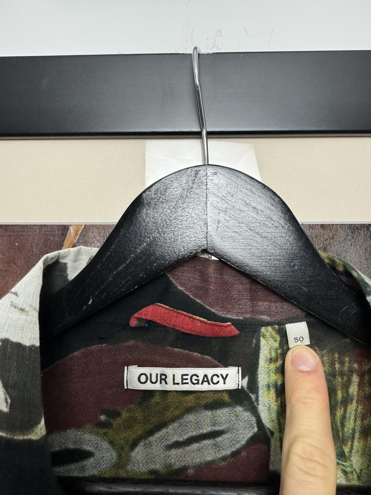 Our Legacy Our Legacy Box Shirt Fullprint Peace Crowd Avant Garde Rare Size US L / EU 52-54 / 3 - 3 Thumbnail