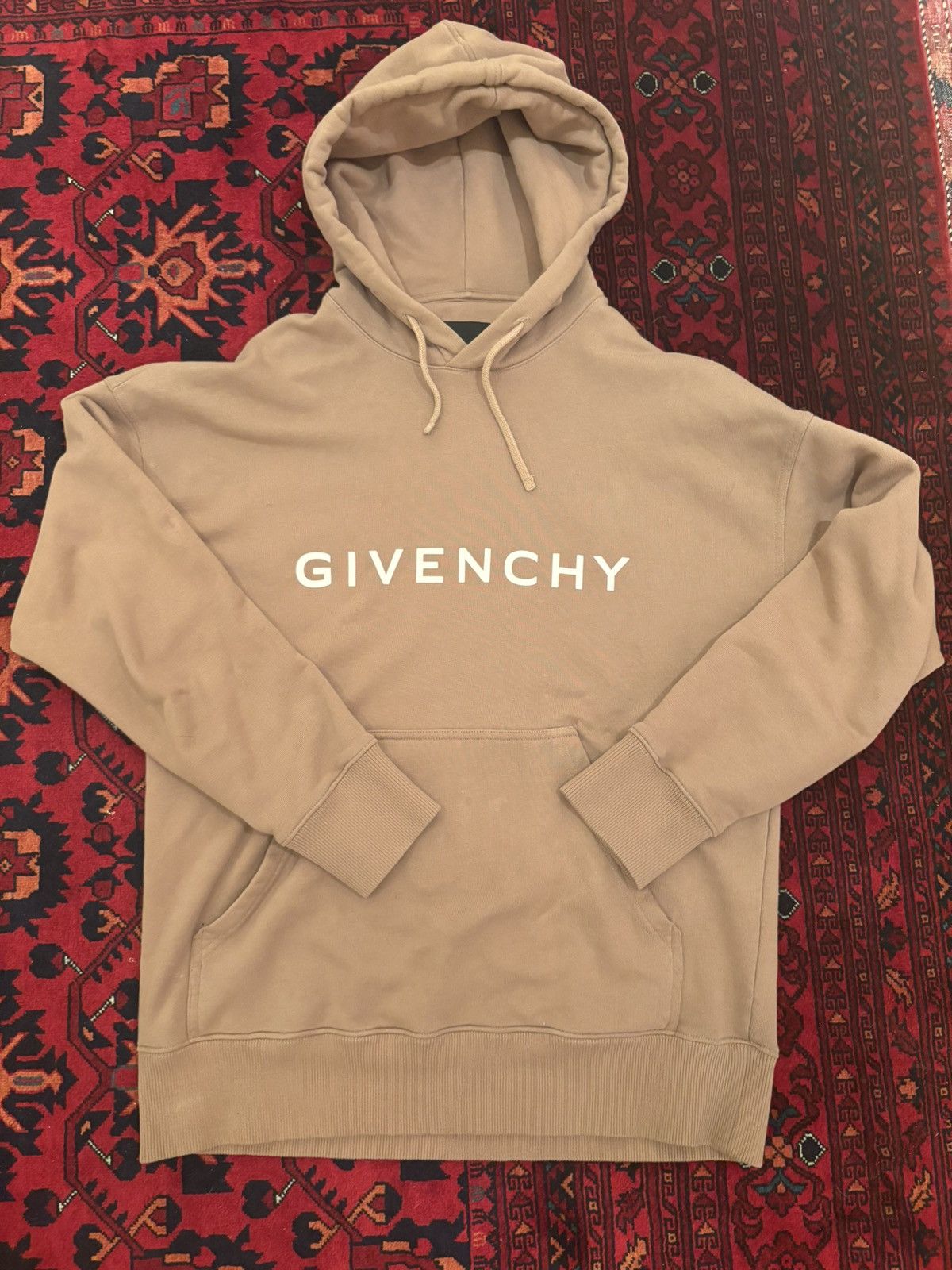 Givenchy Givenchy hoodie tan FITS S-M Size US S / EU 44-46 / 1 - 1 Thumbnail