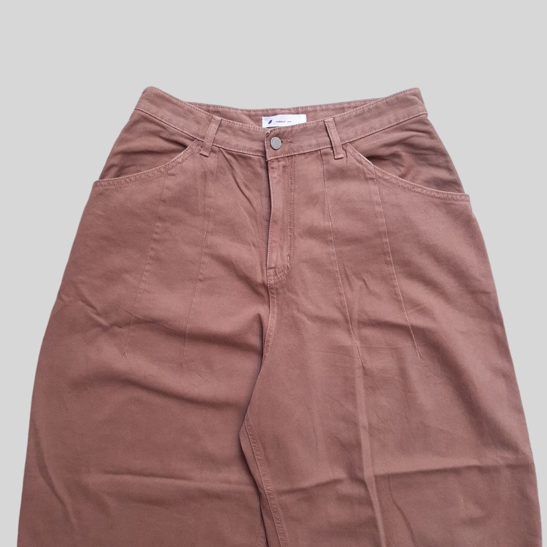 Japanese Brand × Yohji Yamamoto Red ear wide balloon pant Size US 33 - 4 Thumbnail
