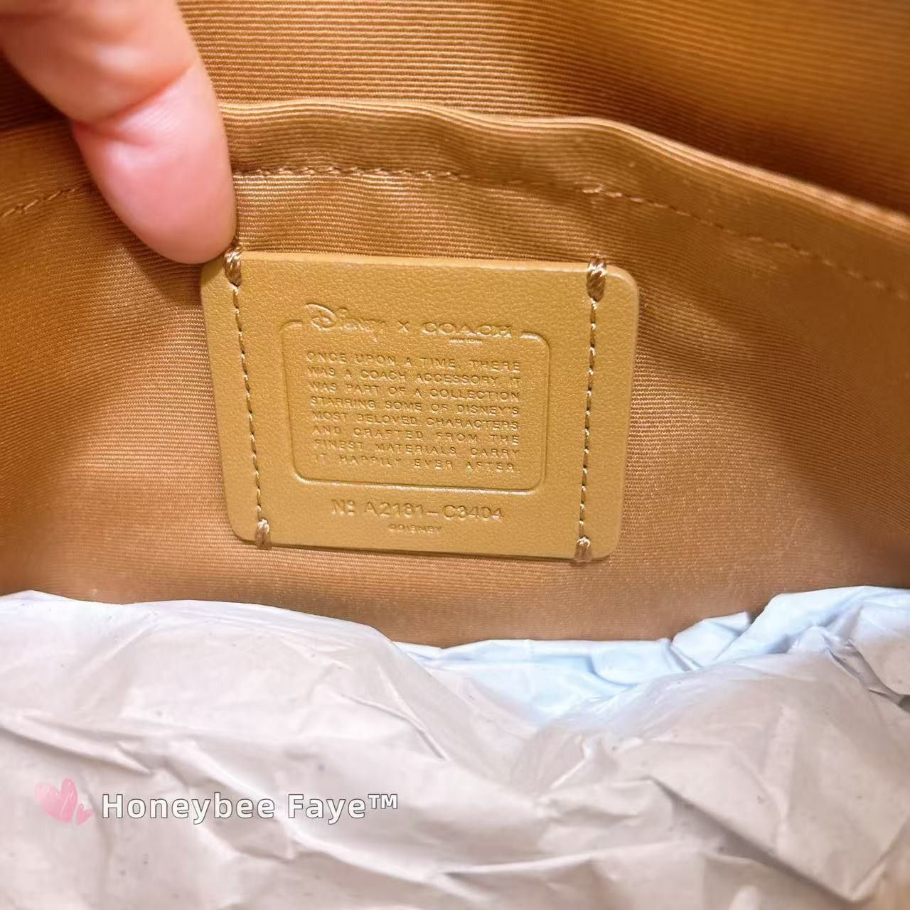 Coach NWT Disney X Coach Mini Camera Bag With Belle C3404 Size ONE SIZE - 6 Thumbnail