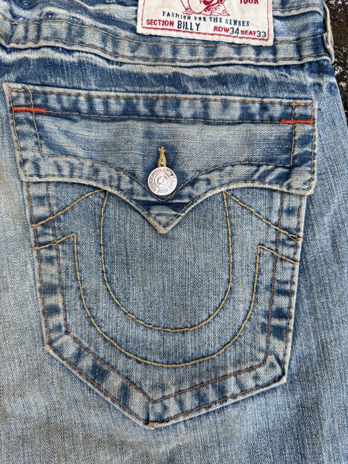 True Religion × Vintage True religion ‘billy’ denim jeans Size US 37 - 4 Thumbnail