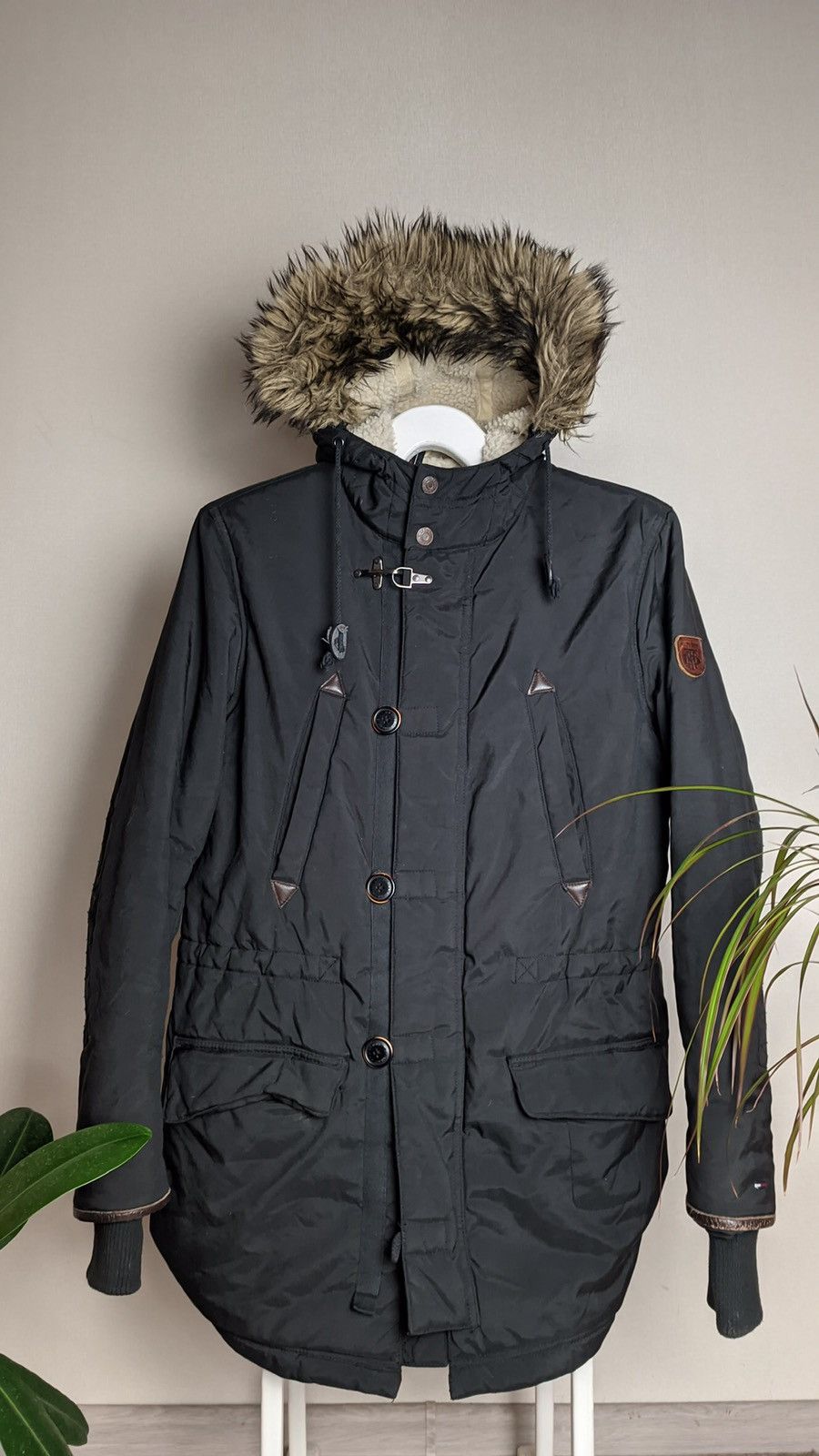 If Six Was Nine Tommy Hilfiger denim Faux Fur parka jacket Size US S / EU 44-46 / 1 - 1 Thumbnail