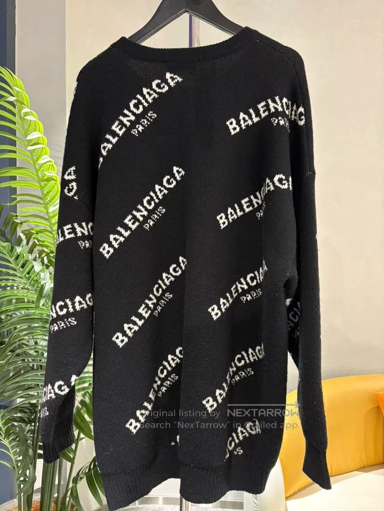 Balenciaga Balenciaga Black Sweater Size XS / US 0-2 / IT 36-38 - 2 Thumbnail