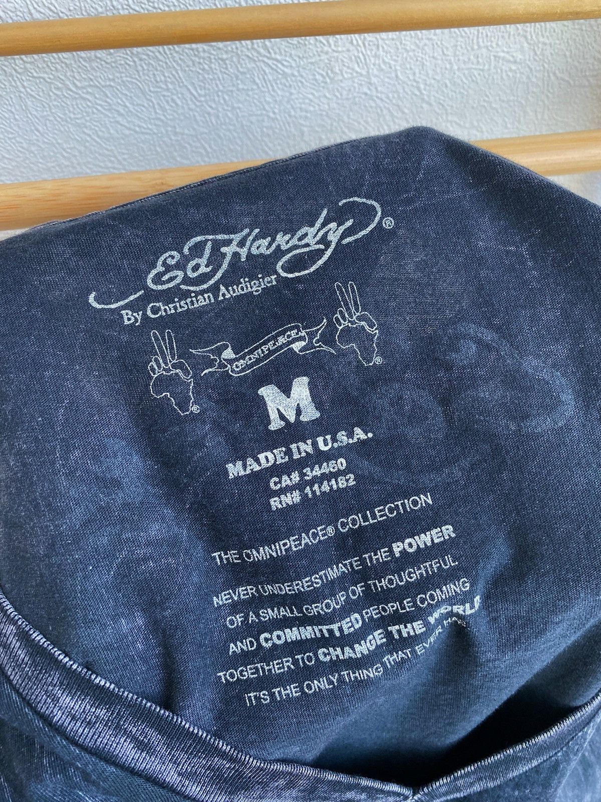 Ed Hardy Ed Hardy Omnipeace T-shirt Size M / US 6-8 / IT 42-44 - 12 Thumbnail