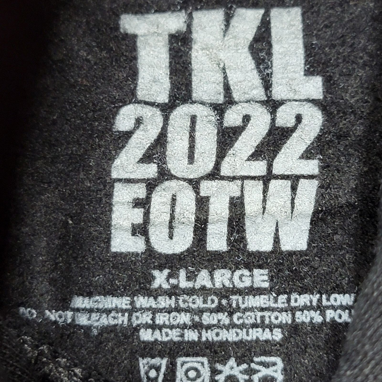 Other The Kid Laroi Tour 2022 Black Unisex Hoodie "EOTW" - Size XL Size US XL / EU 56 / 4 - 7 Thumbnail