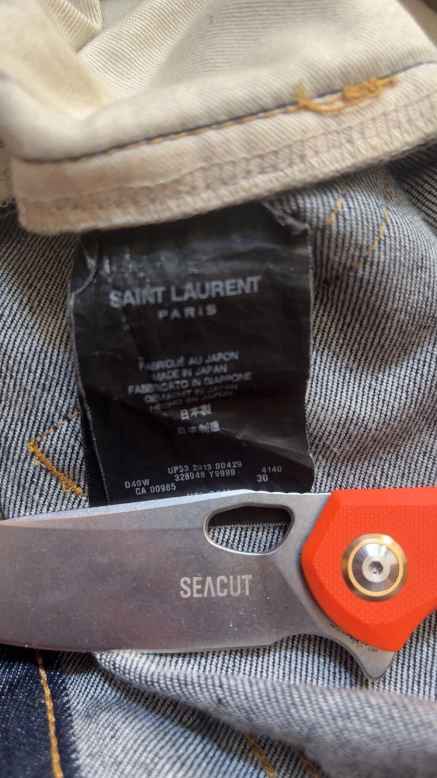 Saint Laurent Paris SLP jeans Size US 32 / EU 48 - 6 Thumbnail