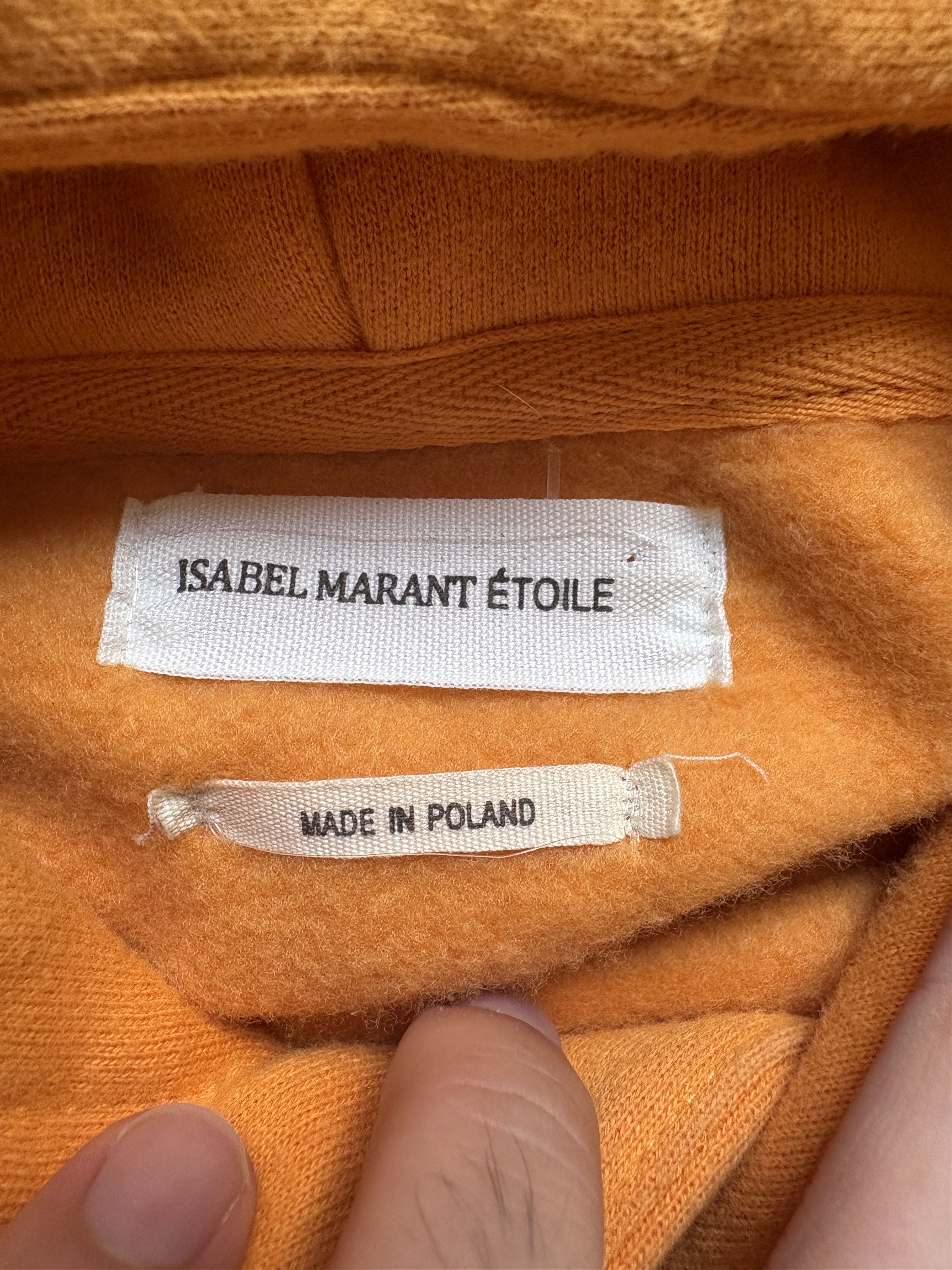 Isabel Marant Isabel Marant Felt Logo Hoodie Size US XL / EU 56 / 4 - 2 Thumbnail
