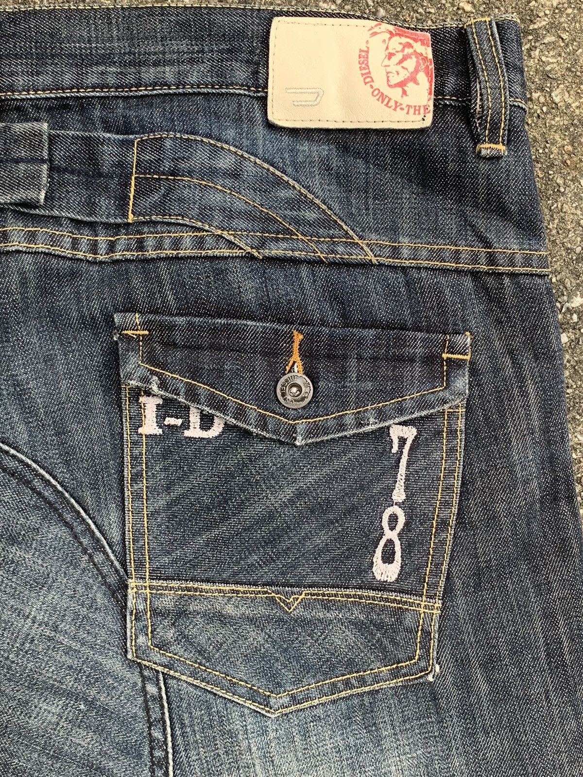 Diesel Rare.. Diesel Buckle Back Denim Jeans Pants Size US 40 / EU 56 - 16 Thumbnail