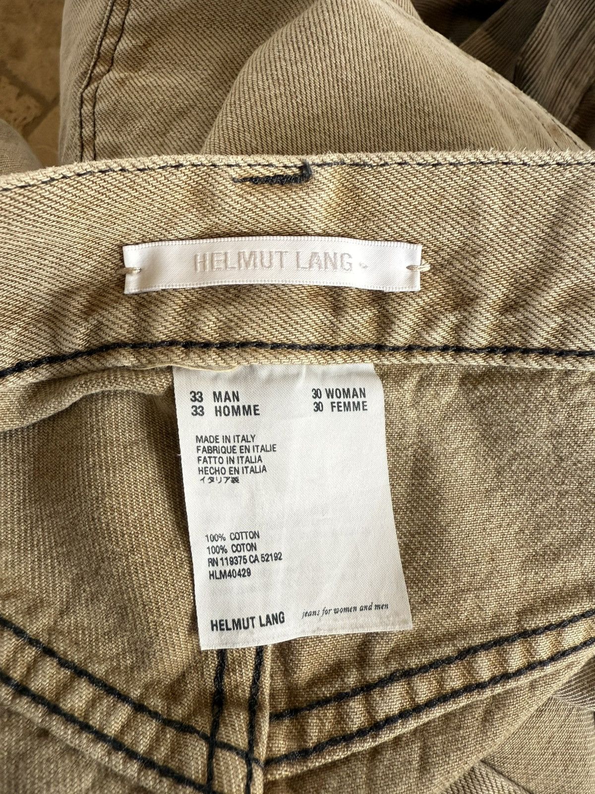 Helmut Lang Helmut Lang denim Size US 33 - 5 Thumbnail