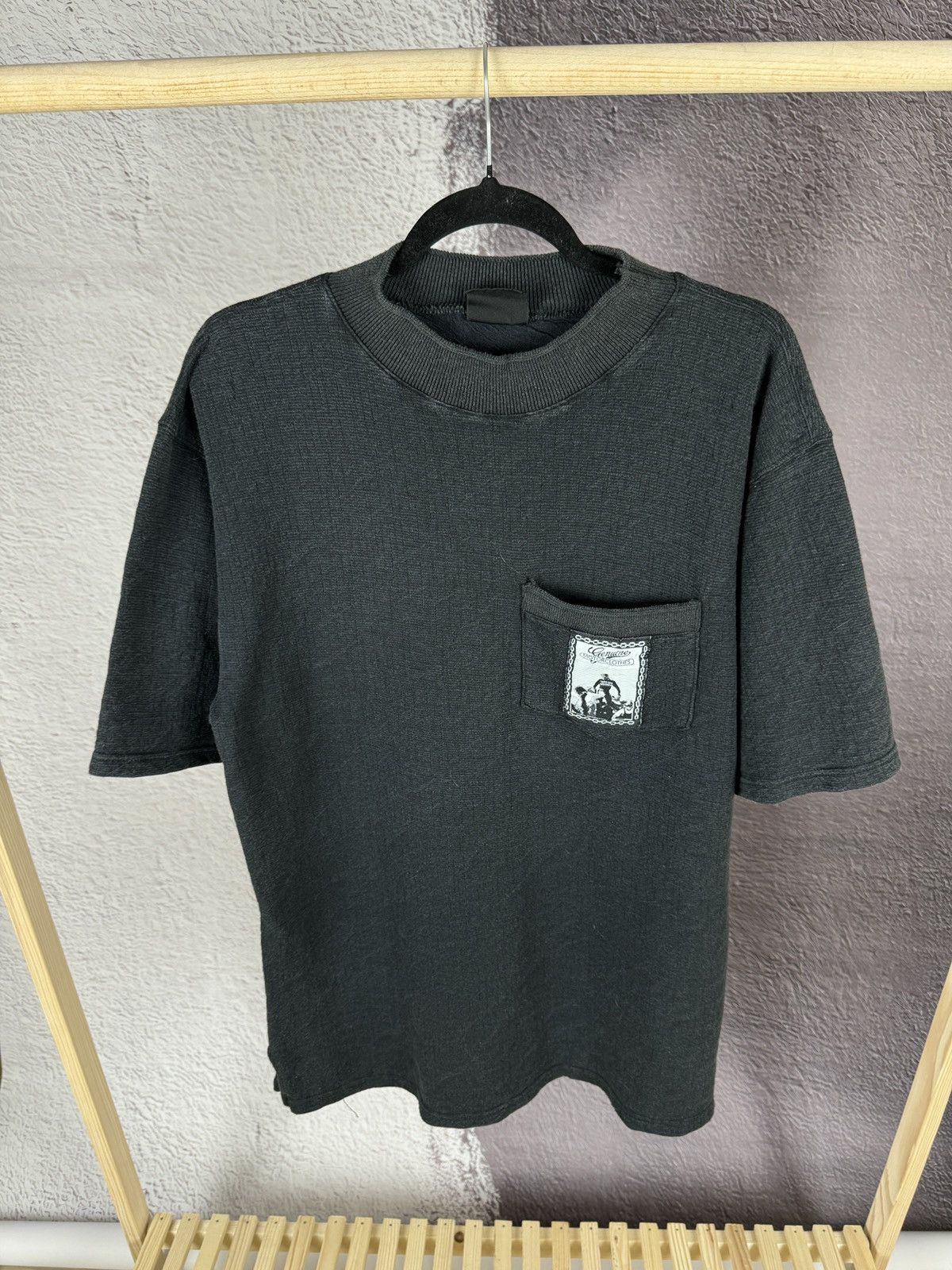 Harley Davidson × Vintage Harley-Davidson Motorcycles vintage 90s black pocket tee Size US M / EU 48-50 / 2 - 2 Thumbnail