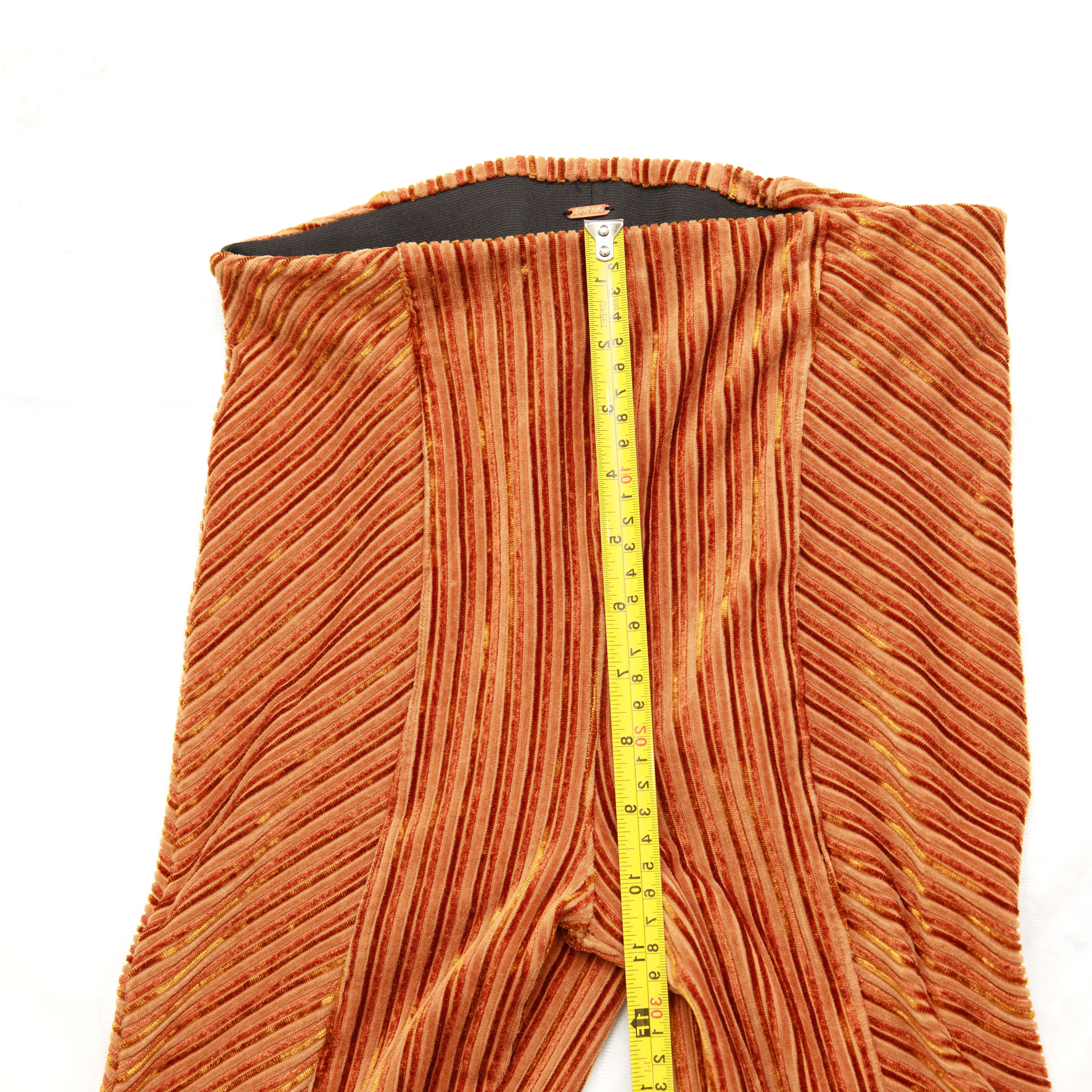 Free People Free People Penny Pull on Velvet Pants in Orange Brown Size 25" / US 0 / IT 36 - 9 Thumbnail