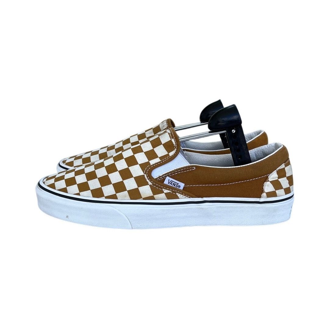 Vans Vans Classic Slip-On Theory Checkerboard Sneakers Size 10 Size US 10 / EU 43 - 1 Thumbnail