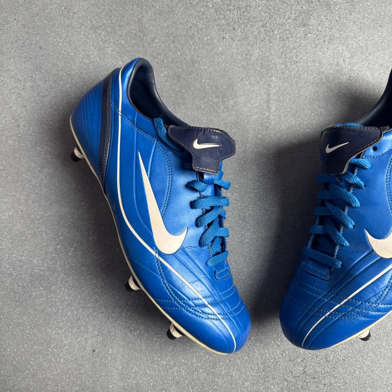Nike × Vintage Nike Vapop SG Vintage Soccer Football Cleats Size US 13 / EU 46 - 6 Thumbnail
