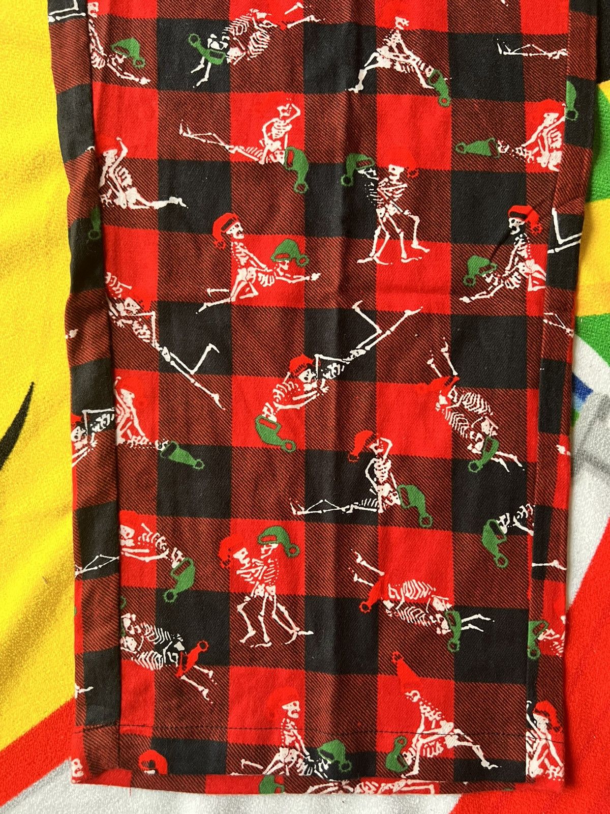Supreme M - Supreme Holiday Pajama Set Red FW25 flannel shirt pant Size ONE SIZE - 18 Thumbnail