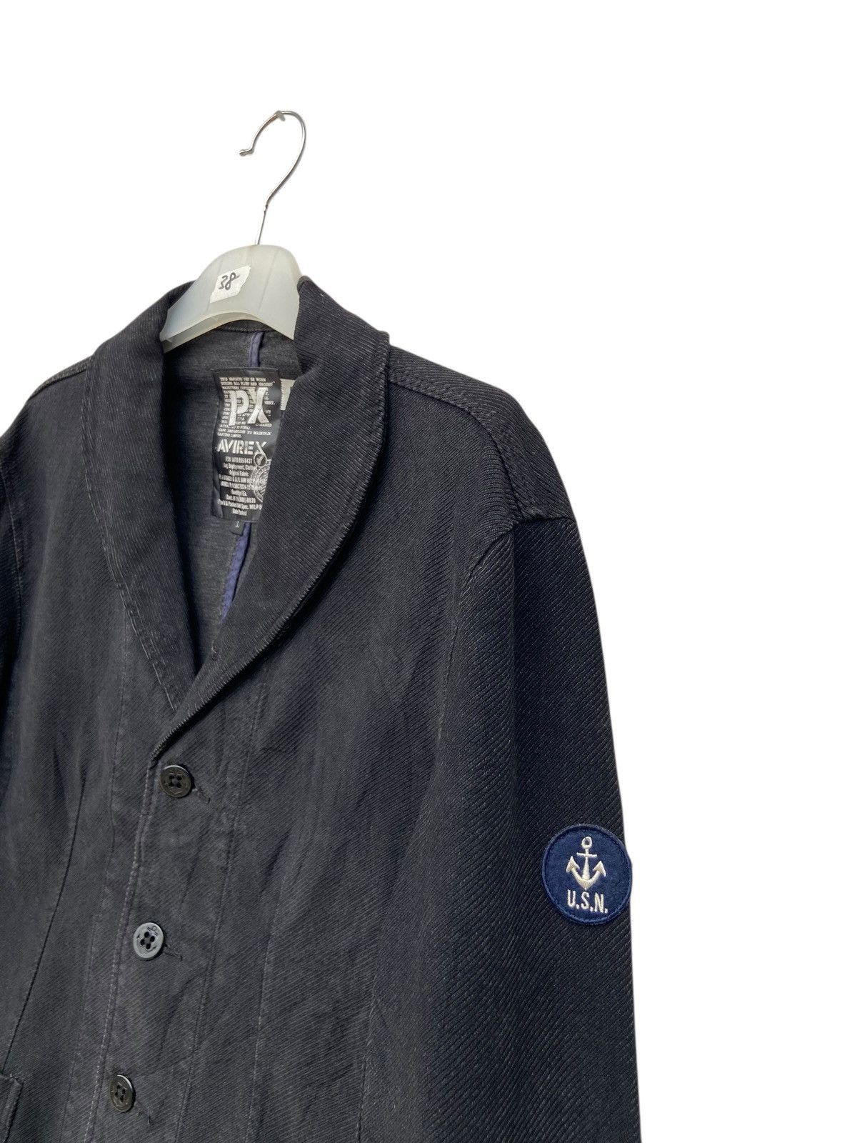 Avirex Avirex USN Shawl Collar Jacket Size US L / EU 52-54 / 3 - 2 Thumbnail